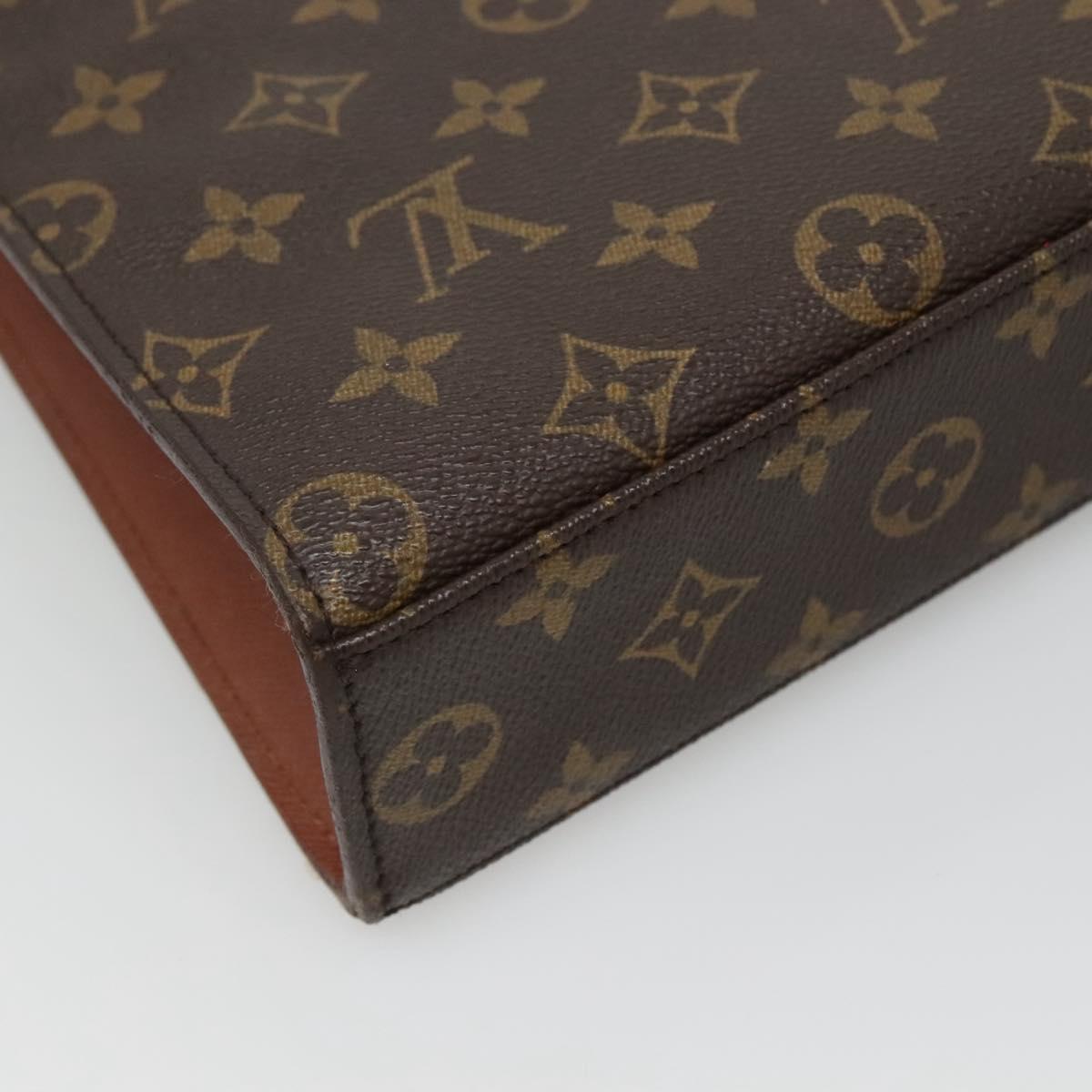 LOUIS VUITTON Monogram Malesherbes Hand Bag M51379 LV Auth 128345