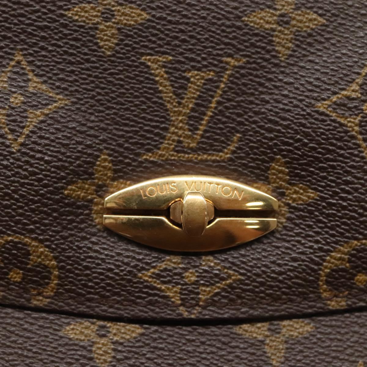 LOUIS VUITTON Monogram Malesherbes Hand Bag M51379 LV Auth 128345