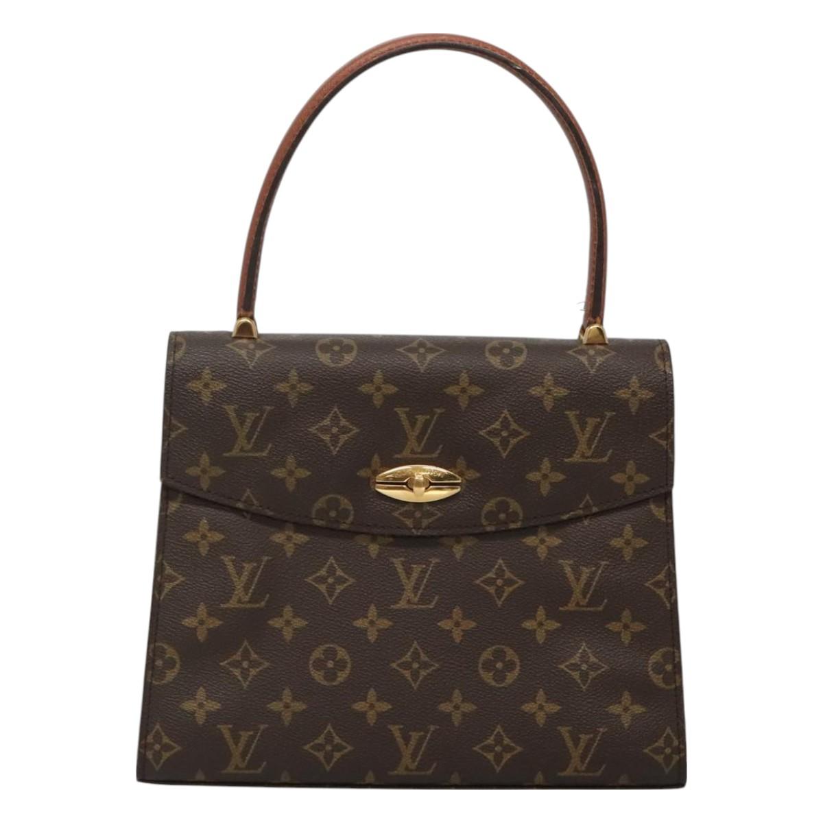 LOUIS VUITTON Monogram Malesherbes Hand Bag M51379 LV Auth 128345