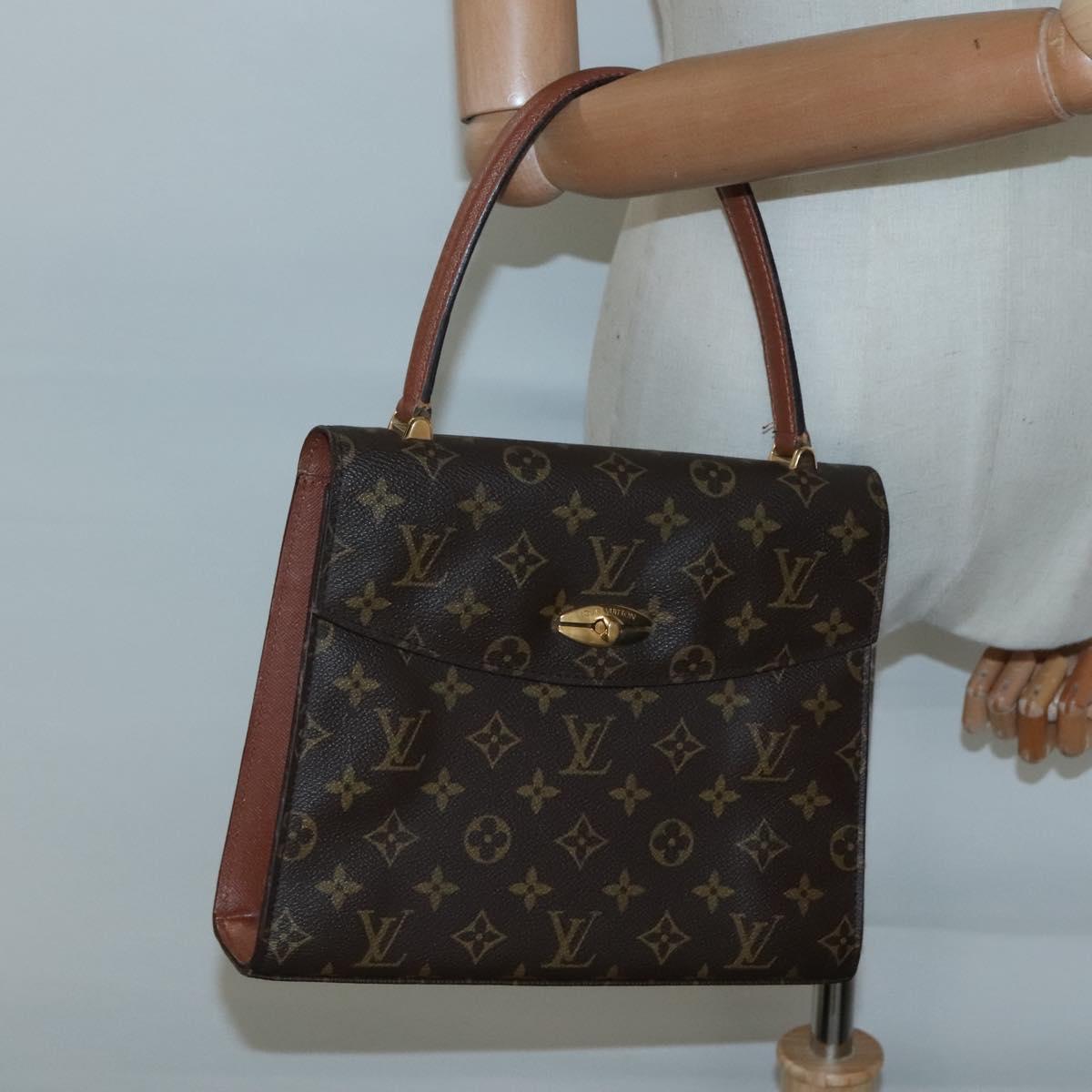 LOUIS VUITTON Monogram Malesherbes Hand Bag M51379 LV Auth 128345