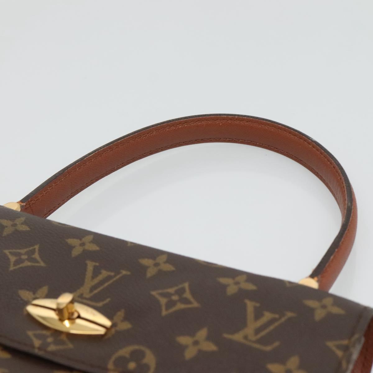 LOUIS VUITTON Monogram Malesherbes Hand Bag M51379 LV Auth 128345