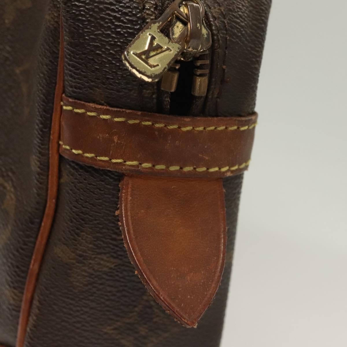 LOUIS VUITTON Monogram Compiegne 28 Clutch Bag M51845 LV Auth 128348