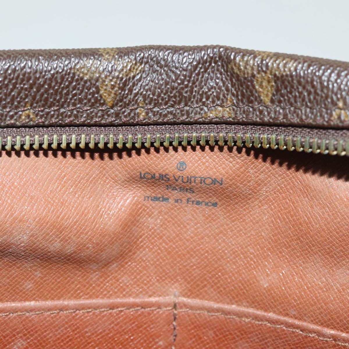 LOUIS VUITTON Monogram Compiegne 28 Clutch Bag M51845 LV Auth 128348