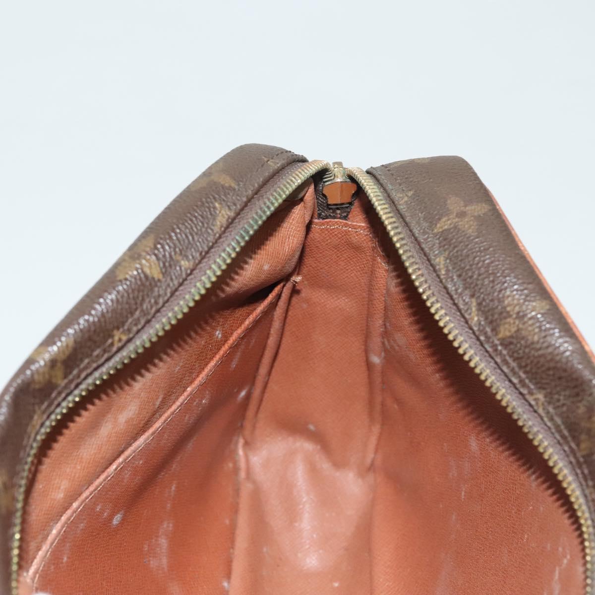 LOUIS VUITTON Monogram Compiegne 28 Clutch Bag M51845 LV Auth 128348