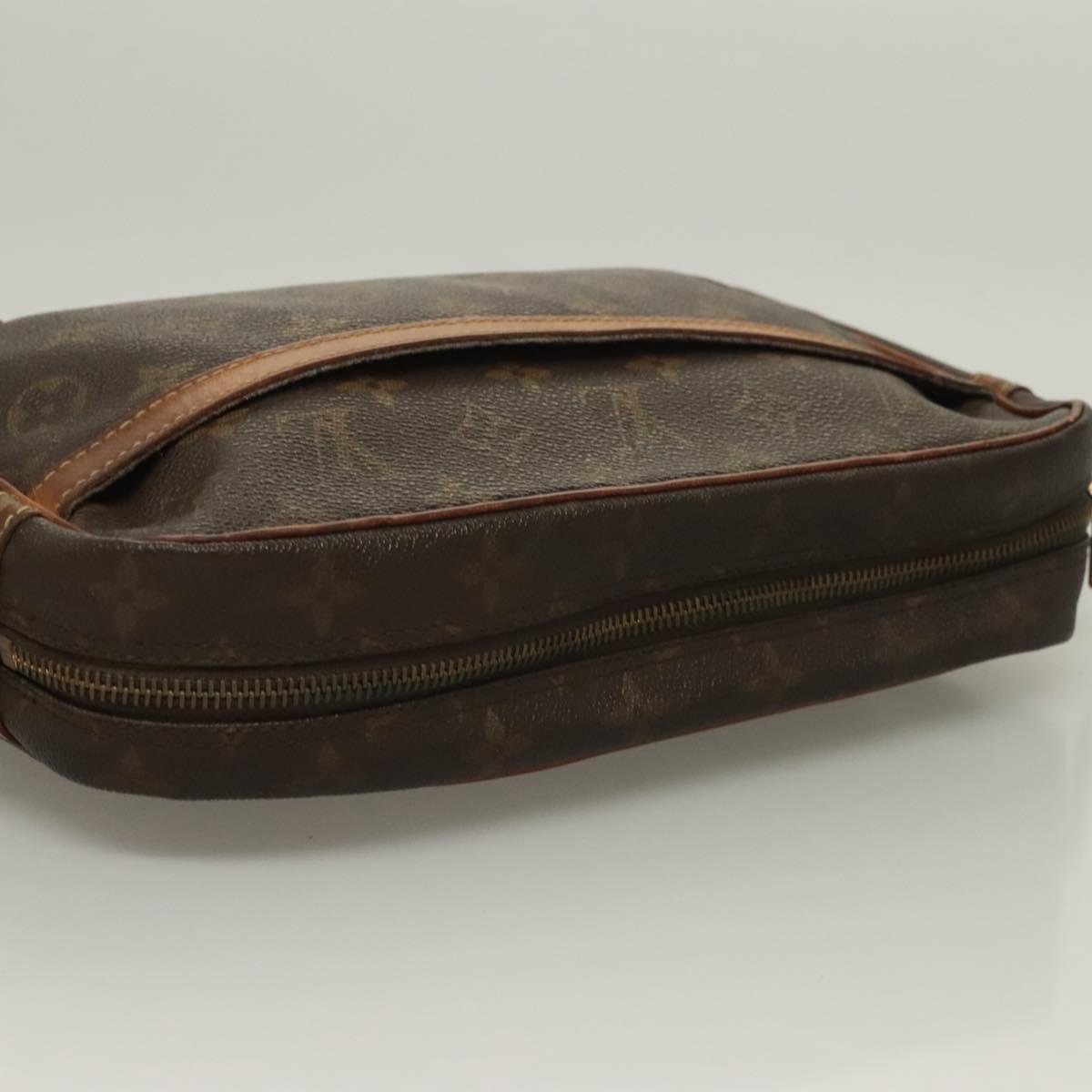 LOUIS VUITTON Monogram Compiegne 28 Clutch Bag M51845 LV Auth 128348