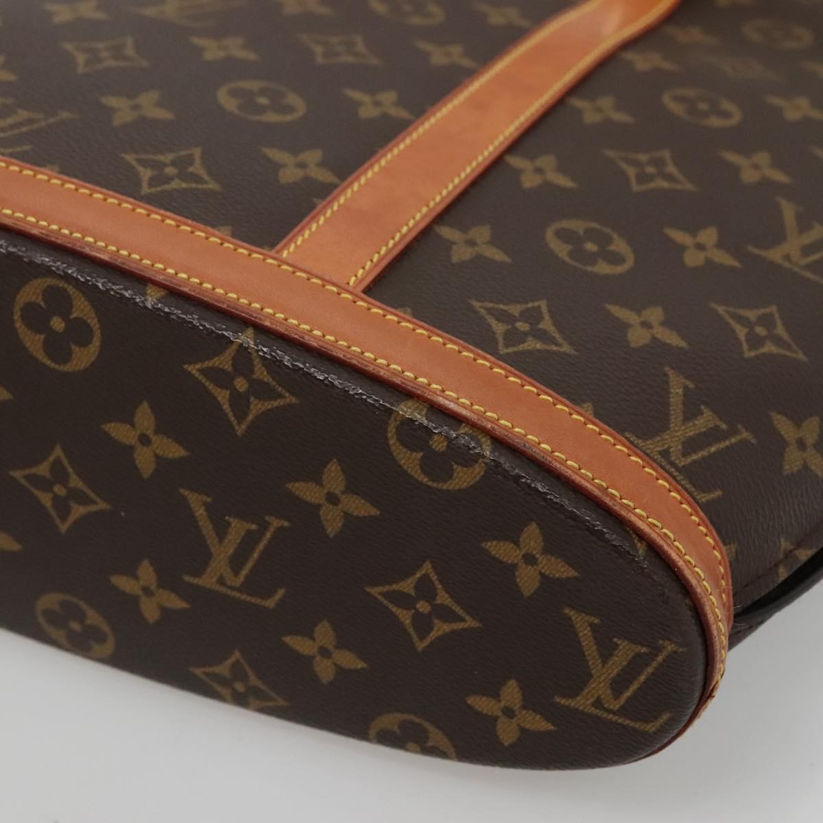 LOUIS VUITTON Monogram Babylone Tote Bag M51102 LV Auth 128352