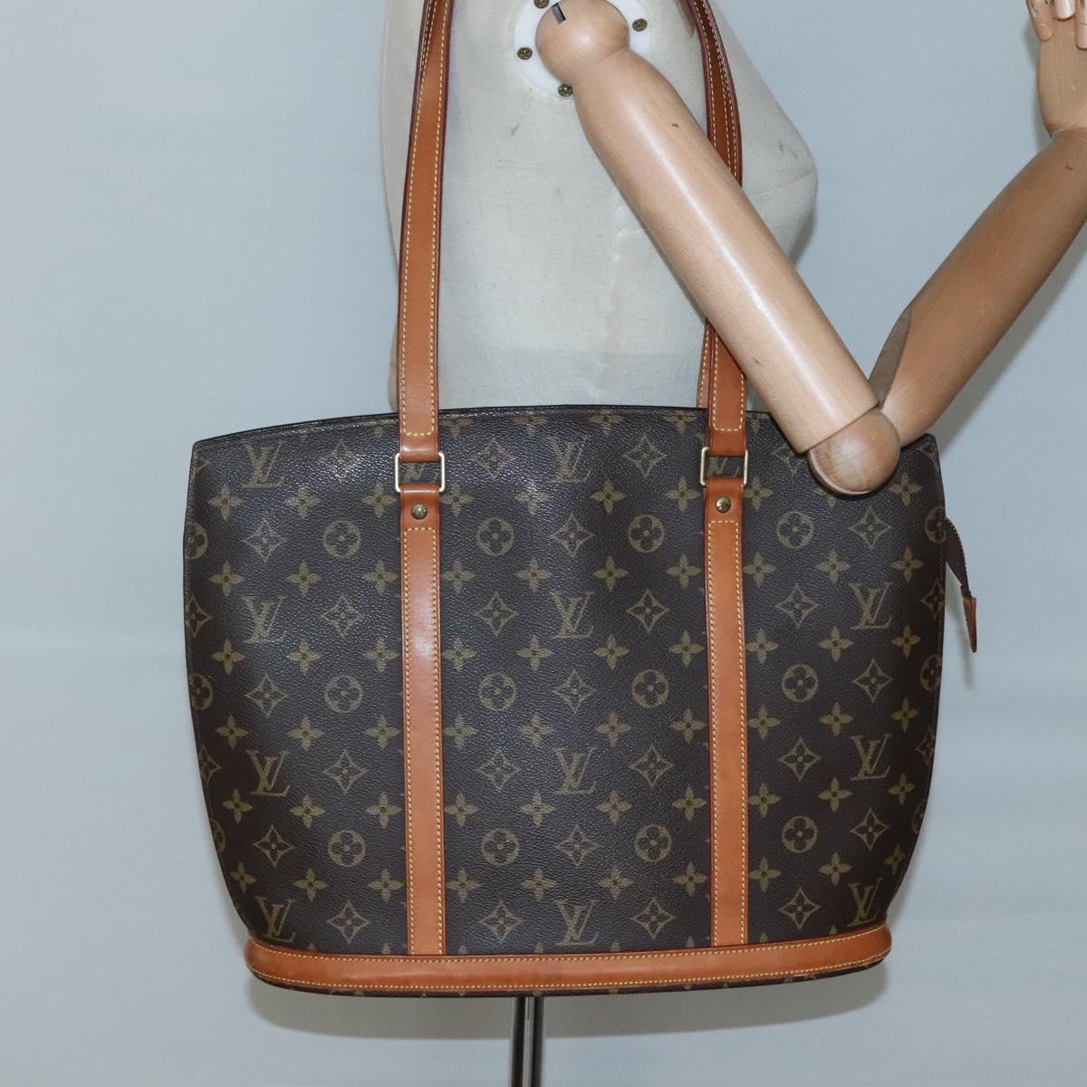 LOUIS VUITTON Monogram Babylone Tote Bag M51102 LV Auth 128352