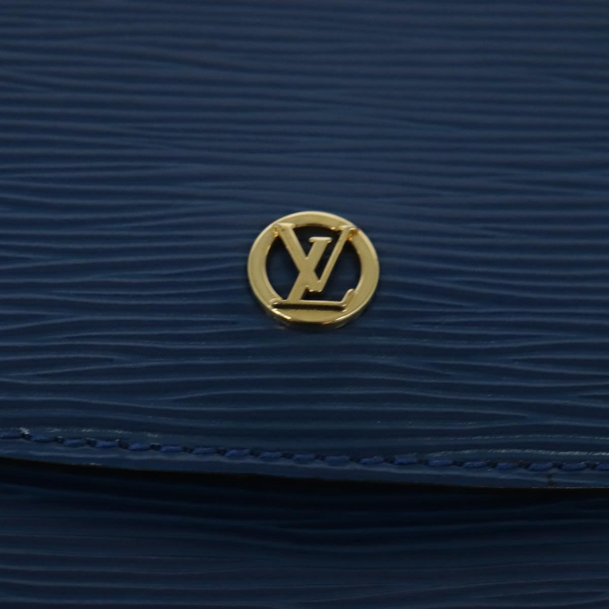 LOUIS VUITTON Epi Grenel Shoulder Bag Blue M52362 LV Auth 128369