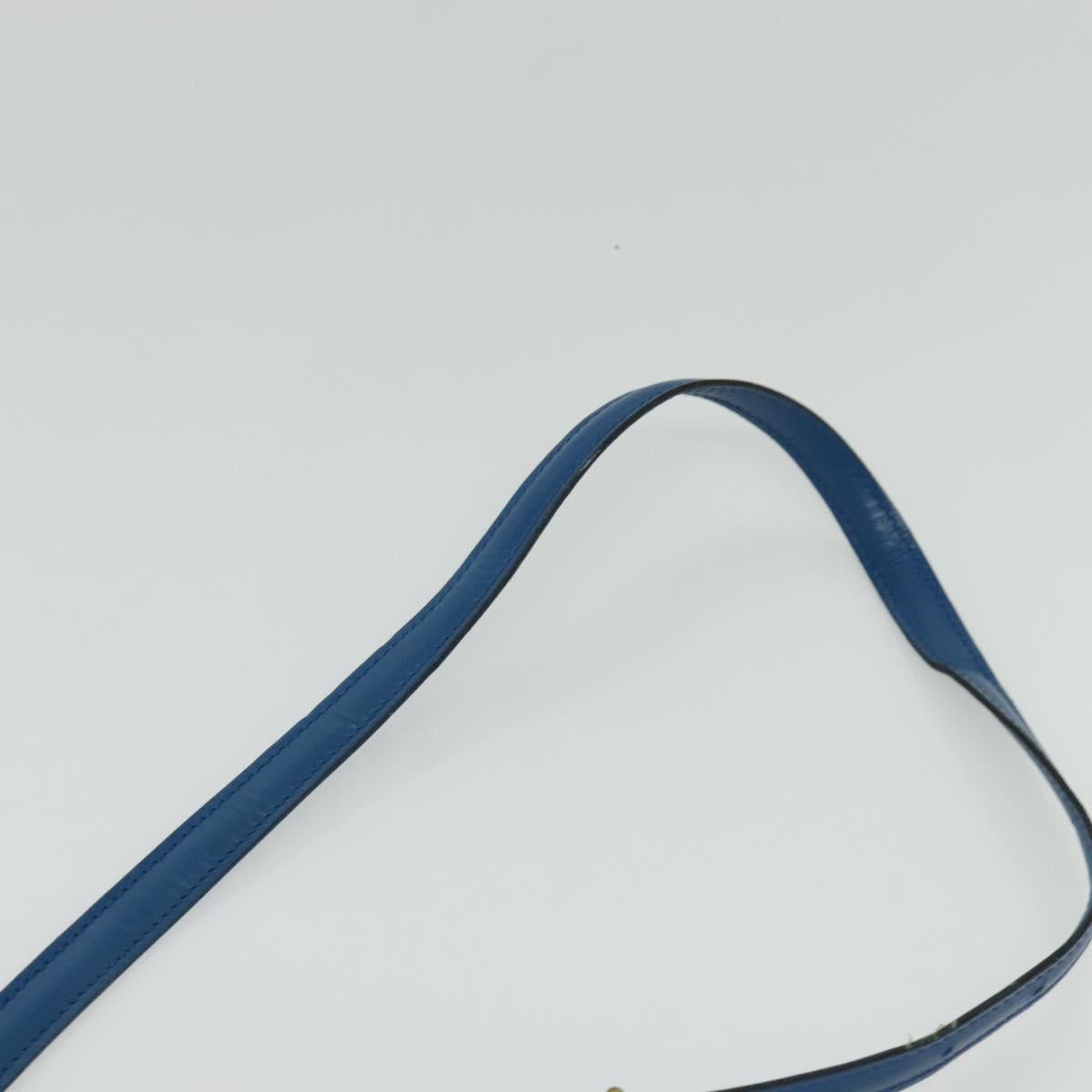 LOUIS VUITTON Epi Grenel Shoulder Bag Blue M52362 LV Auth 128369