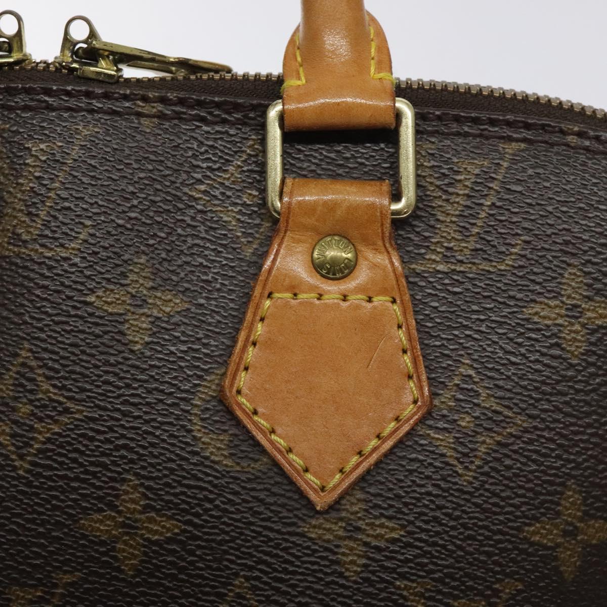 LOUIS VUITTON Monogram Alma Hand Bag M51130 LV Auth 128389
