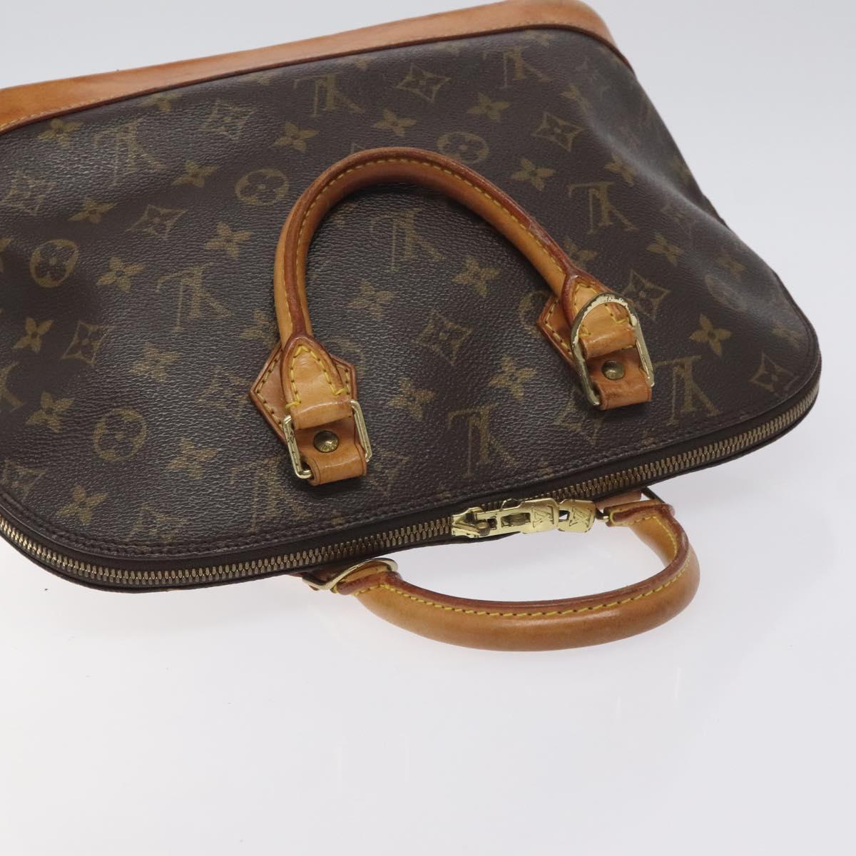 LOUIS VUITTON Monogram Alma Hand Bag M51130 LV Auth 128389