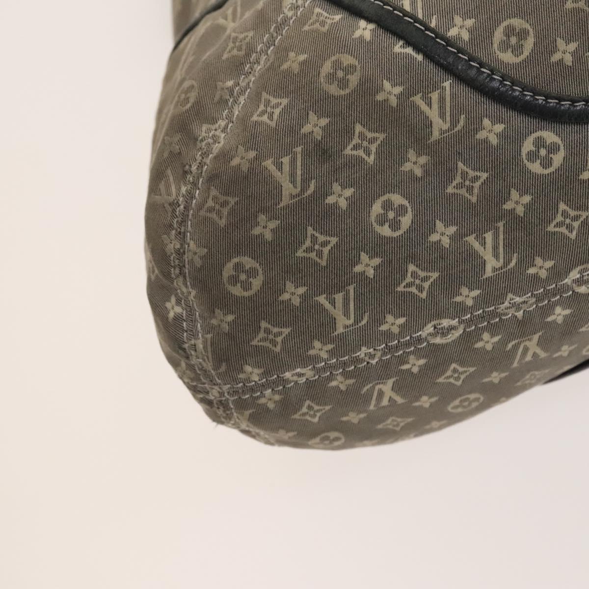 LOUIS VUITTON Monogram Idylle Elegy 2way Shoulder Bag Navy M56697 LV Auth 128396