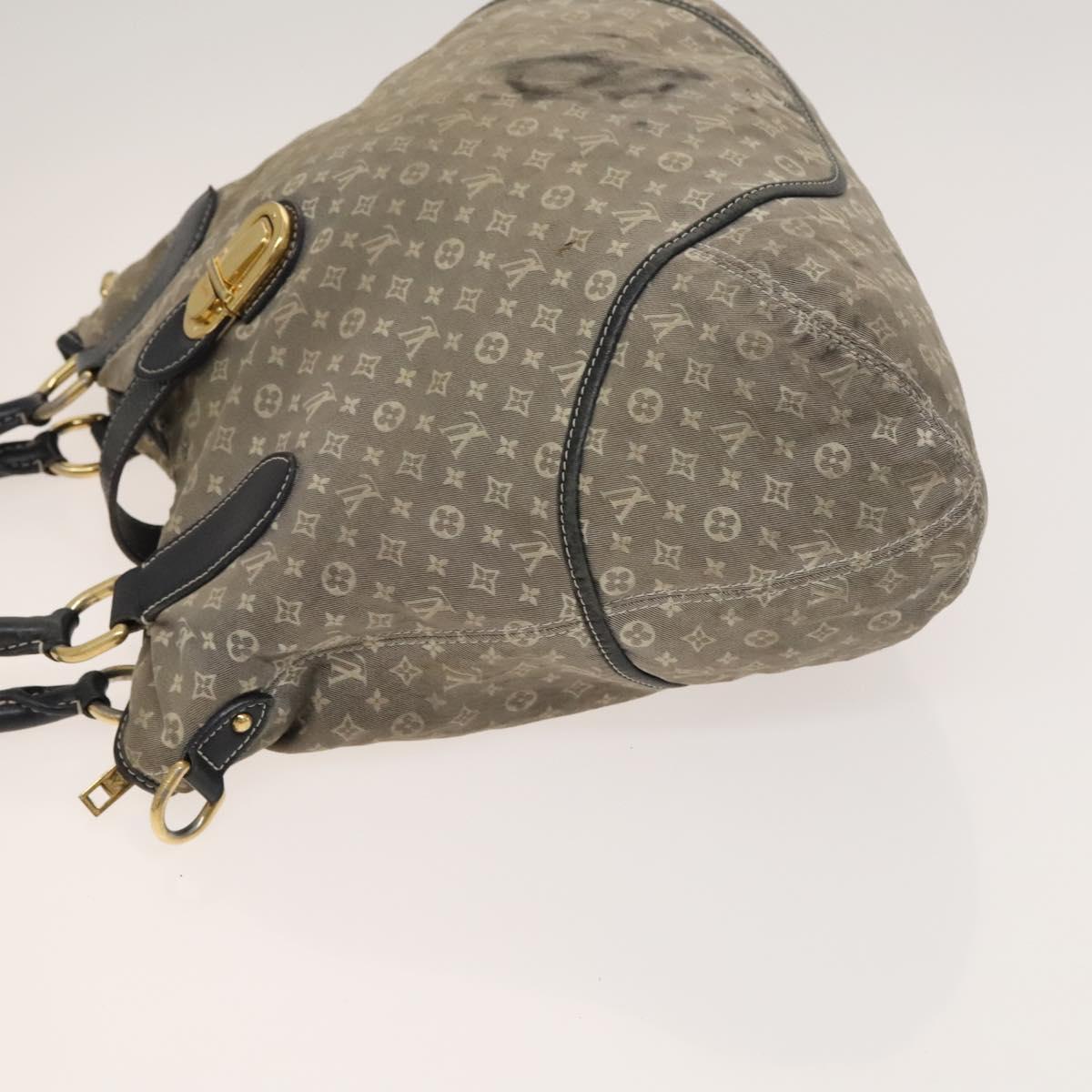 LOUIS VUITTON Monogram Idylle Elegy 2way Shoulder Bag Navy M56697 LV Auth 128396