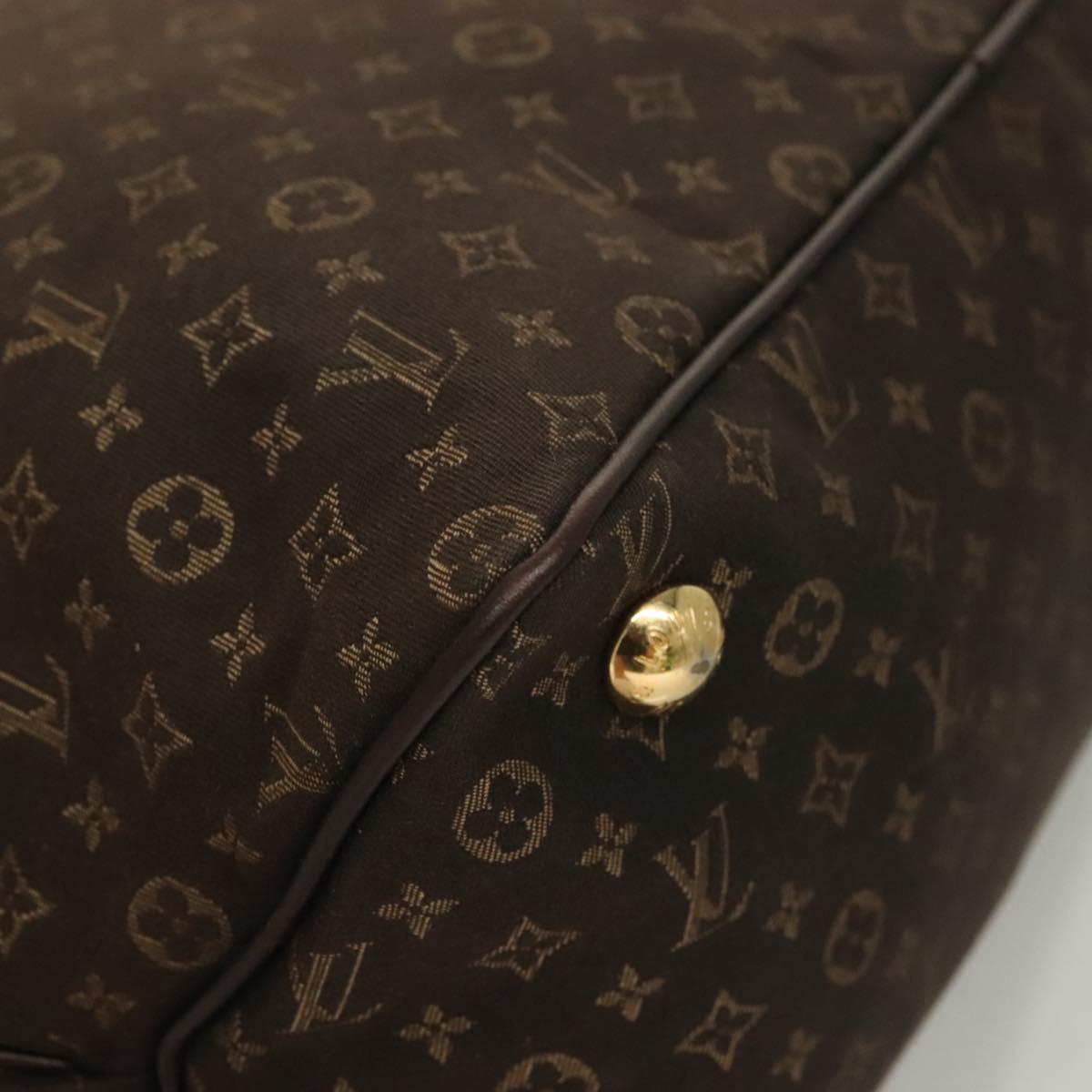 LOUIS VUITTON Monogram Idylle Ballad PM Tote Bag Dark Brown M40573 Auth 128397