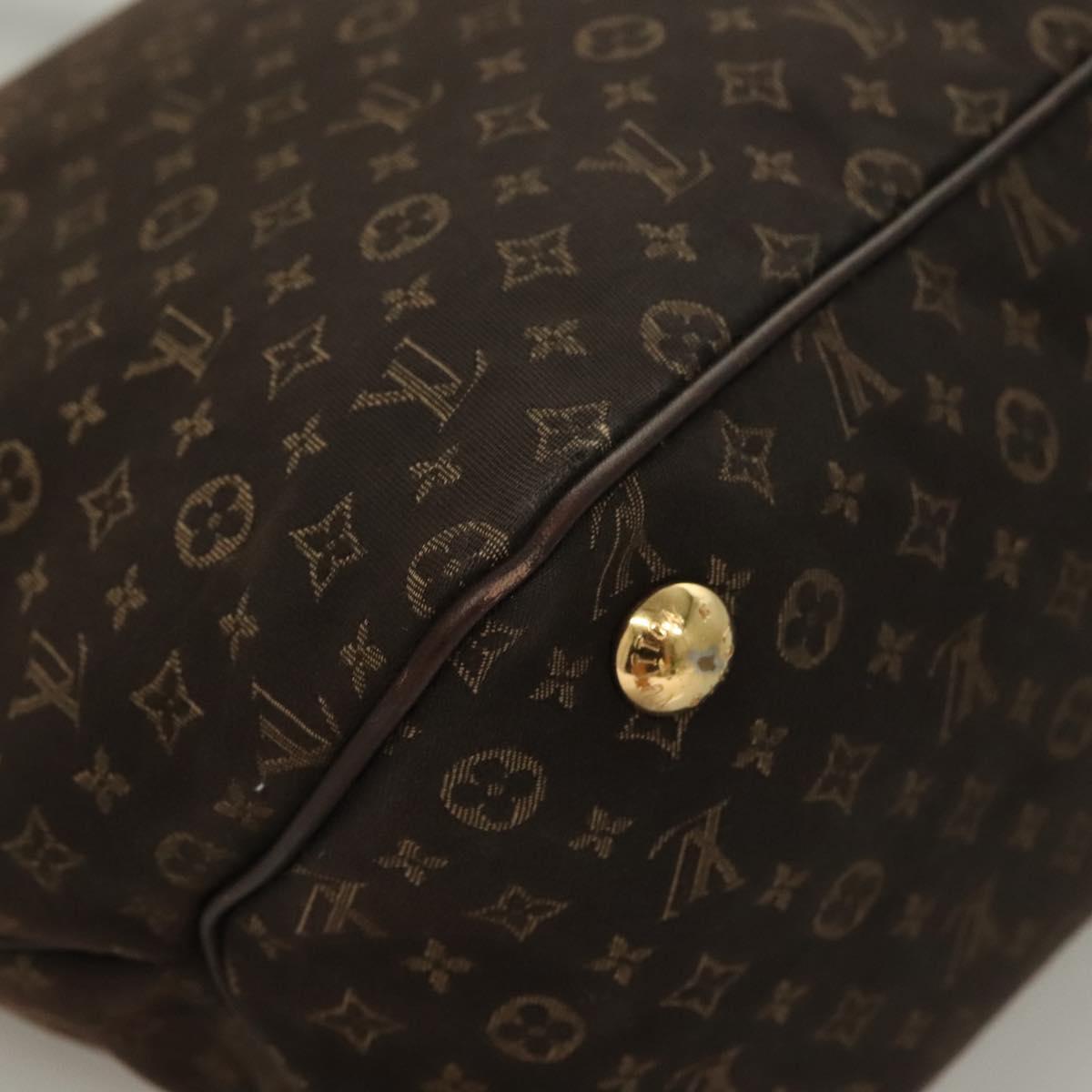 LOUIS VUITTON Monogram Idylle Ballad PM Tote Bag Dark Brown M40573 Auth 128397