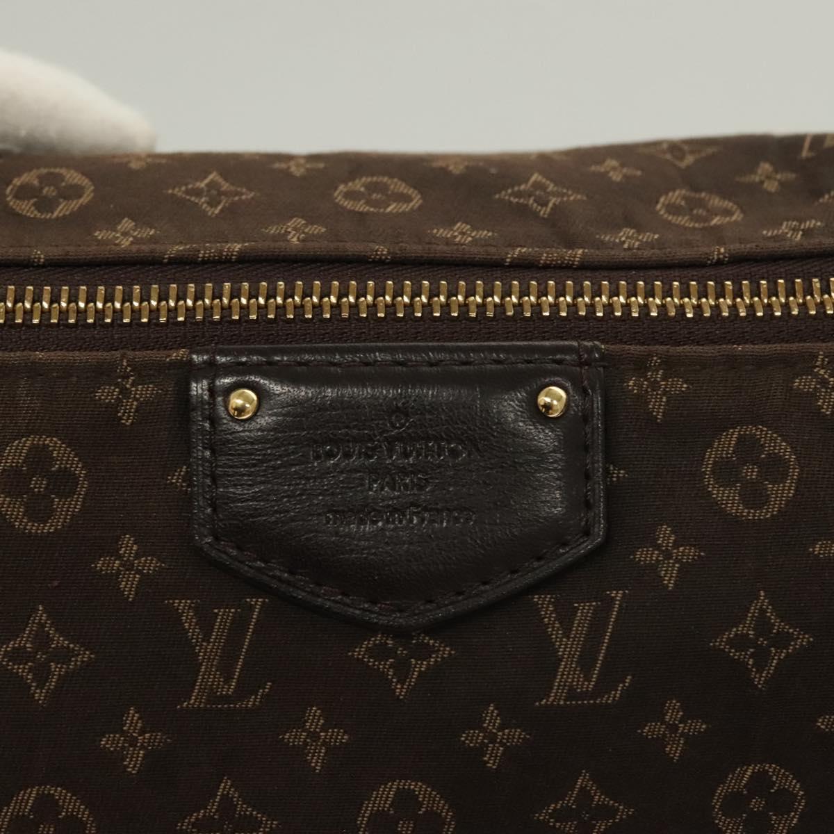 LOUIS VUITTON Monogram Idylle Ballad PM Tote Bag Dark Brown M40573 Auth 128397