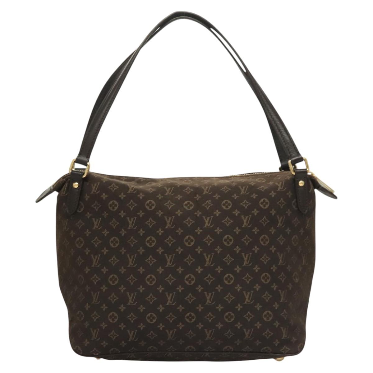 LOUIS VUITTON Monogram Idylle Ballad PM Tote Bag Dark Brown M40573 Auth 128397