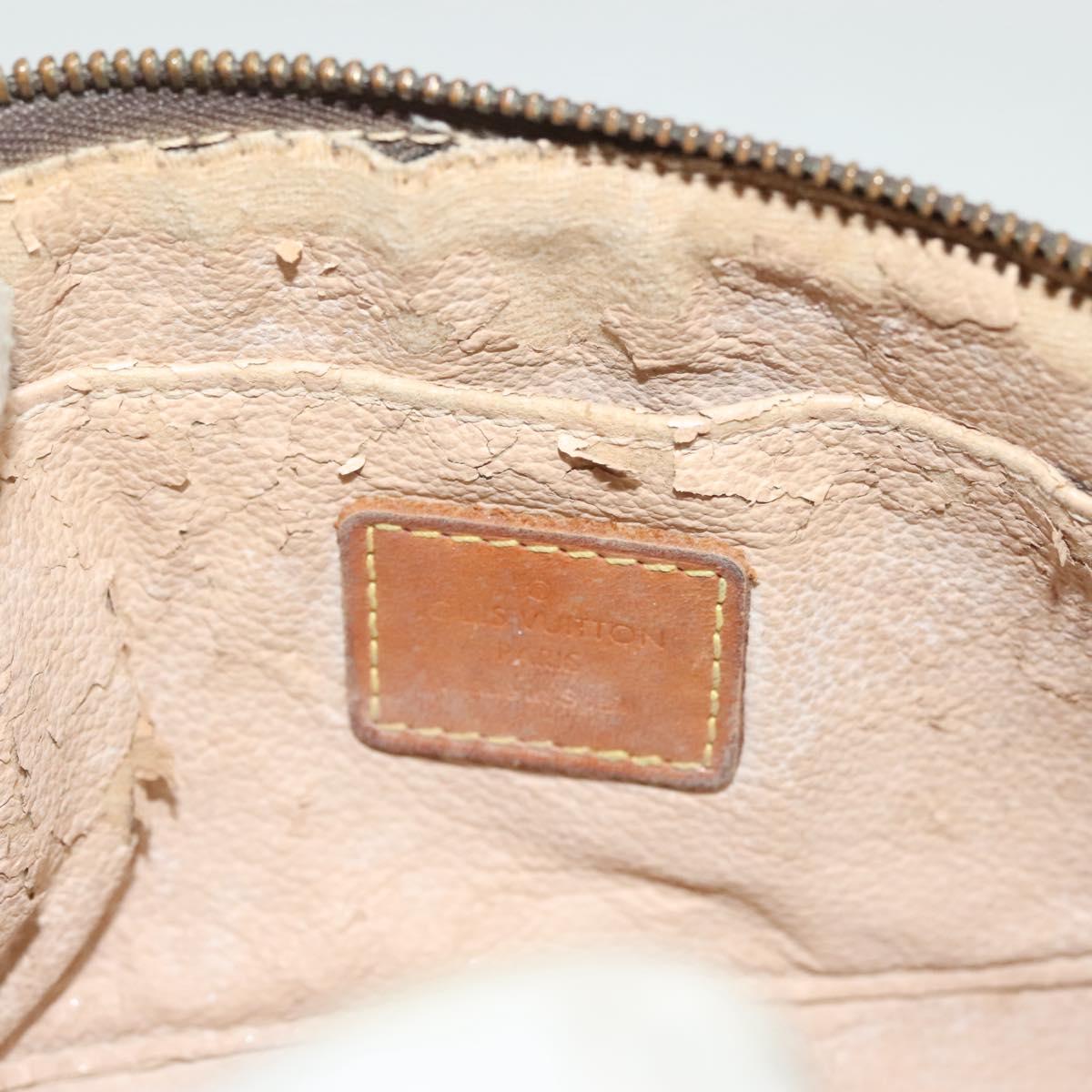 LOUIS VUITTON Monogram Pochette Cosmetic PM Cosmetic Pouch M47515 LV Auth 128419