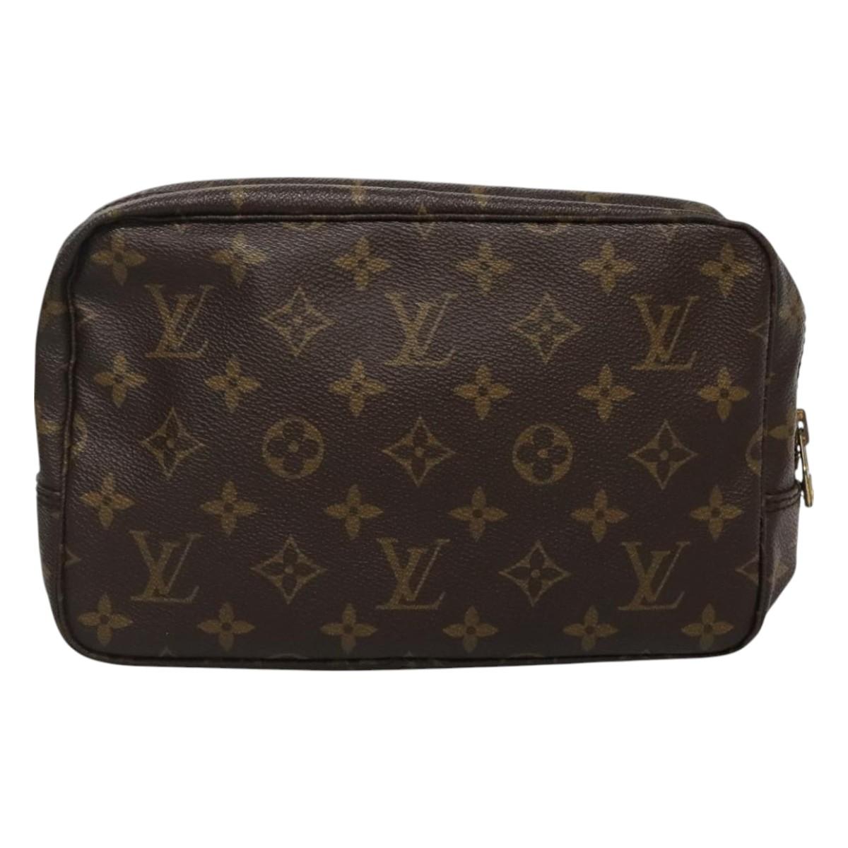 LOUIS VUITTON Monogram Trousse Toilette 23 Clutch Bag M47524 LV Auth 128421