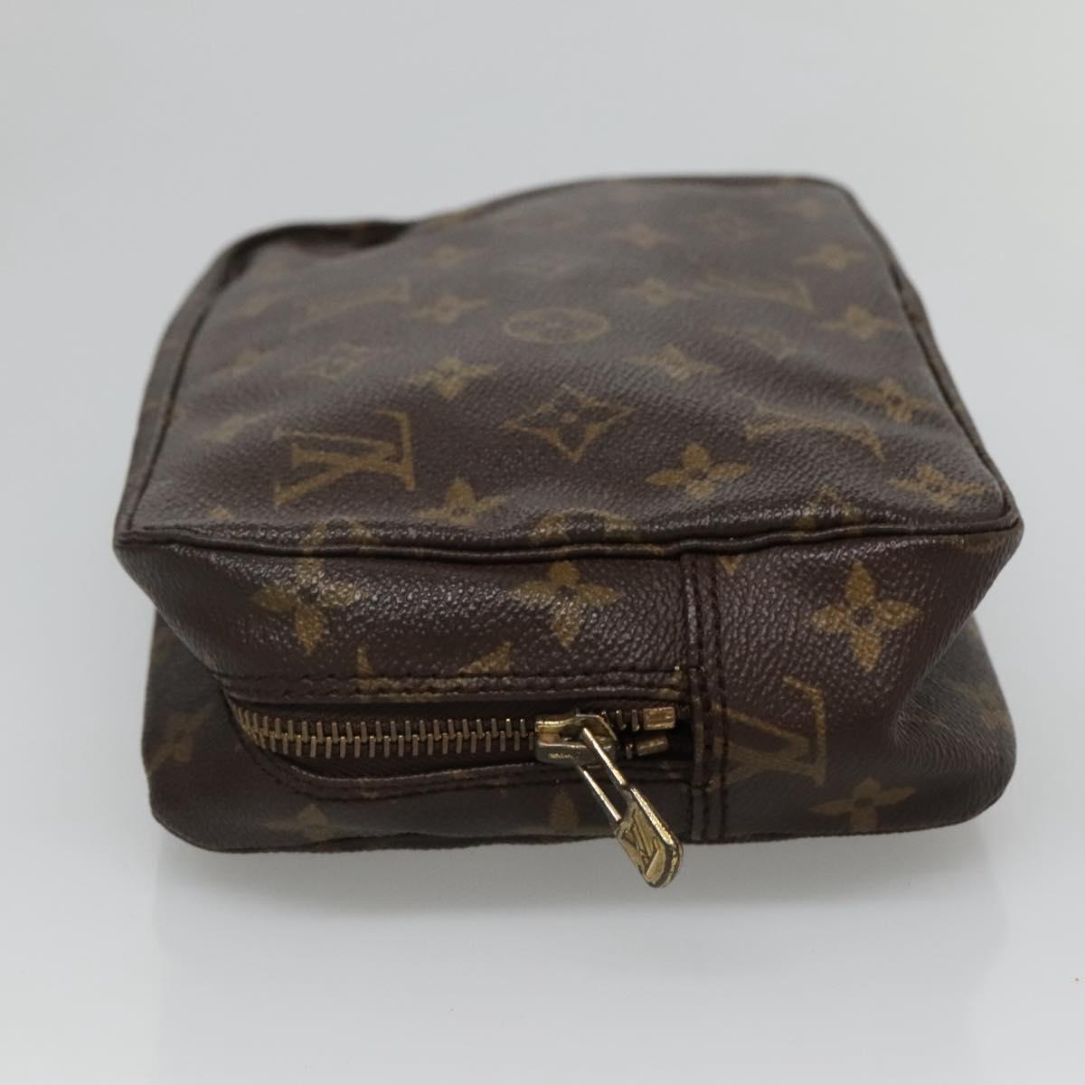 LOUIS VUITTON Monogram Trousse Toilette 23 Clutch Bag M47524 LV Auth 128421