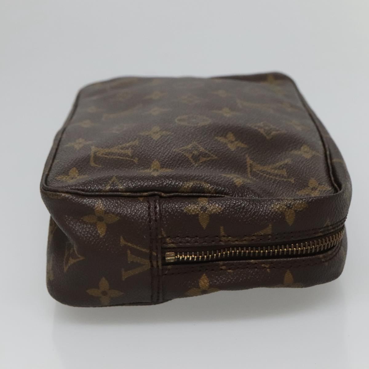 LOUIS VUITTON Monogram Trousse Toilette 23 Clutch Bag M47524 LV Auth 128421