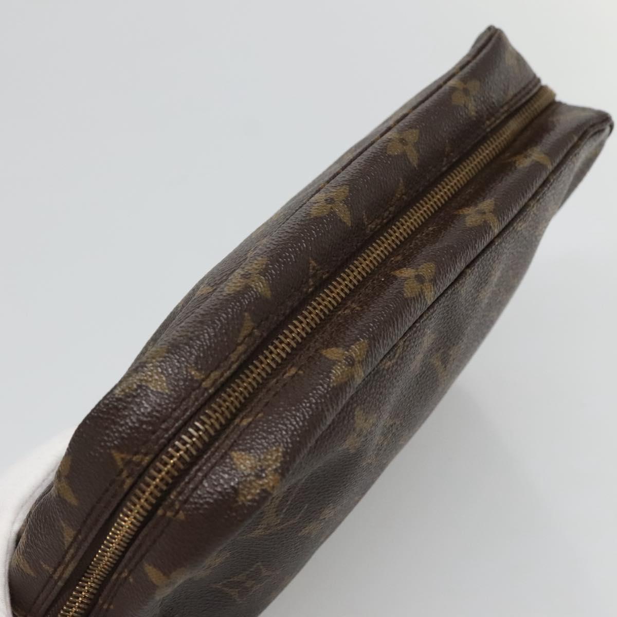 LOUIS VUITTON Monogram Trousse Toilette 23 Clutch Bag M47524 LV Auth 128421