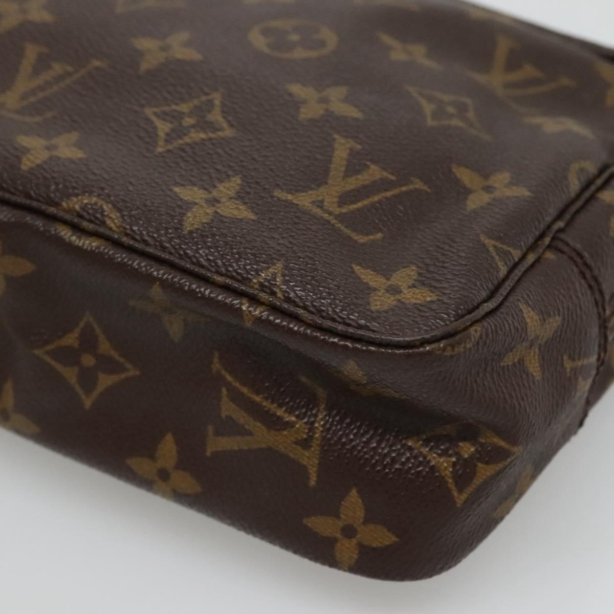 LOUIS VUITTON Monogram Trousse Toilette 23 Clutch Bag M47524 LV Auth 128421