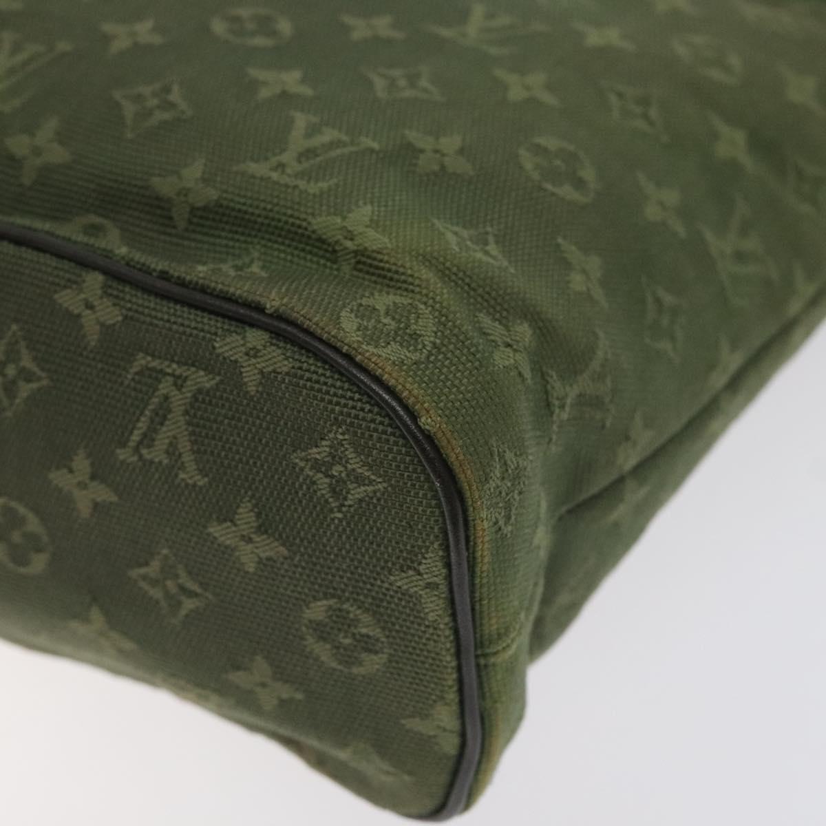 LOUIS VUITTON Monogram Mini Lucille PM Hand Bag TST Khaki M92682 LV Auth 128427