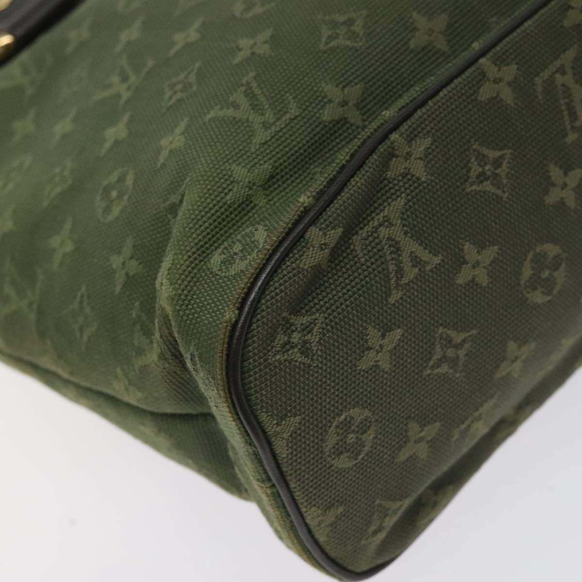 LOUIS VUITTON Monogram Mini Lucille PM Hand Bag TST Khaki M92682 LV Auth 128427