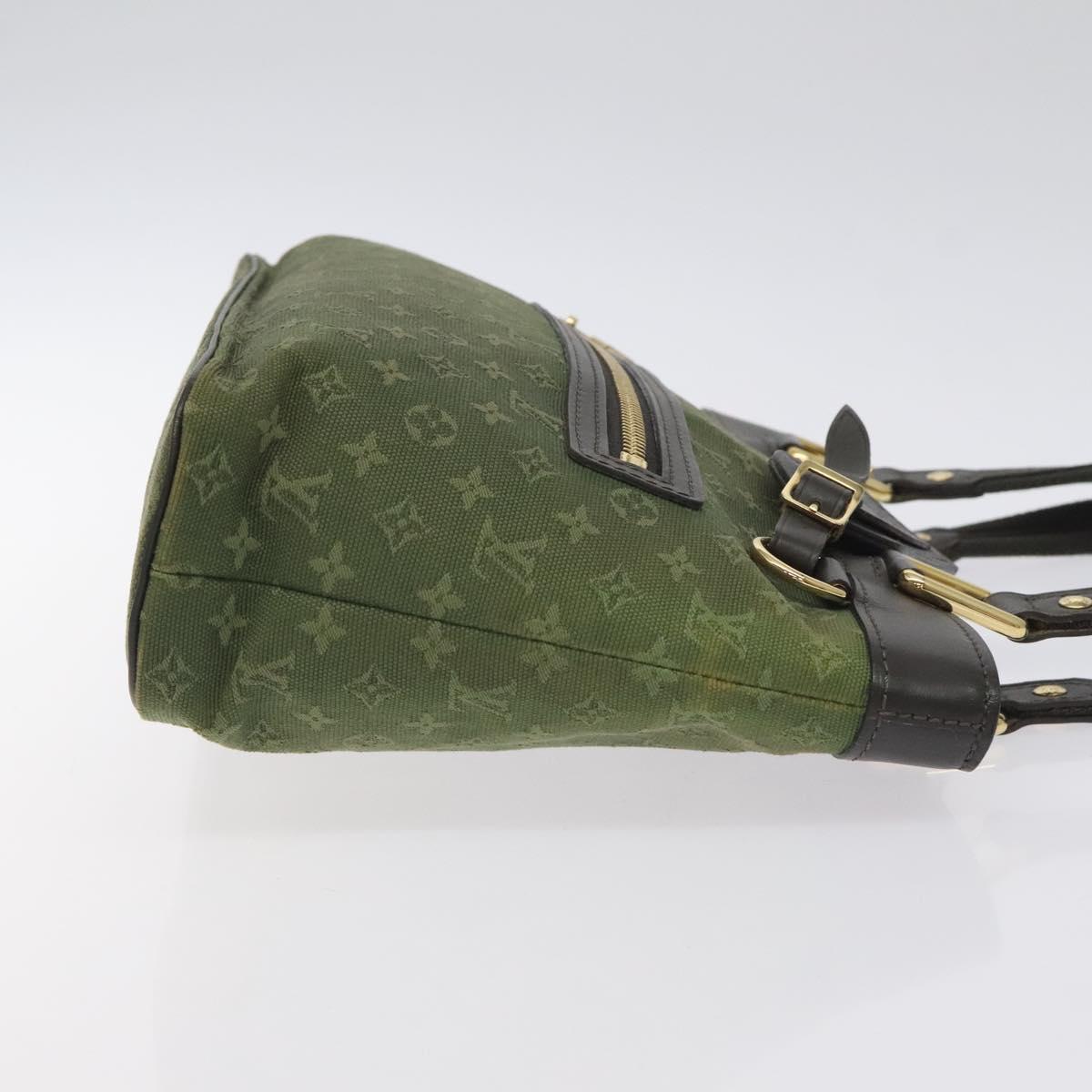 LOUIS VUITTON Monogram Mini Lucille PM Hand Bag TST Khaki M92682 LV Auth 128427