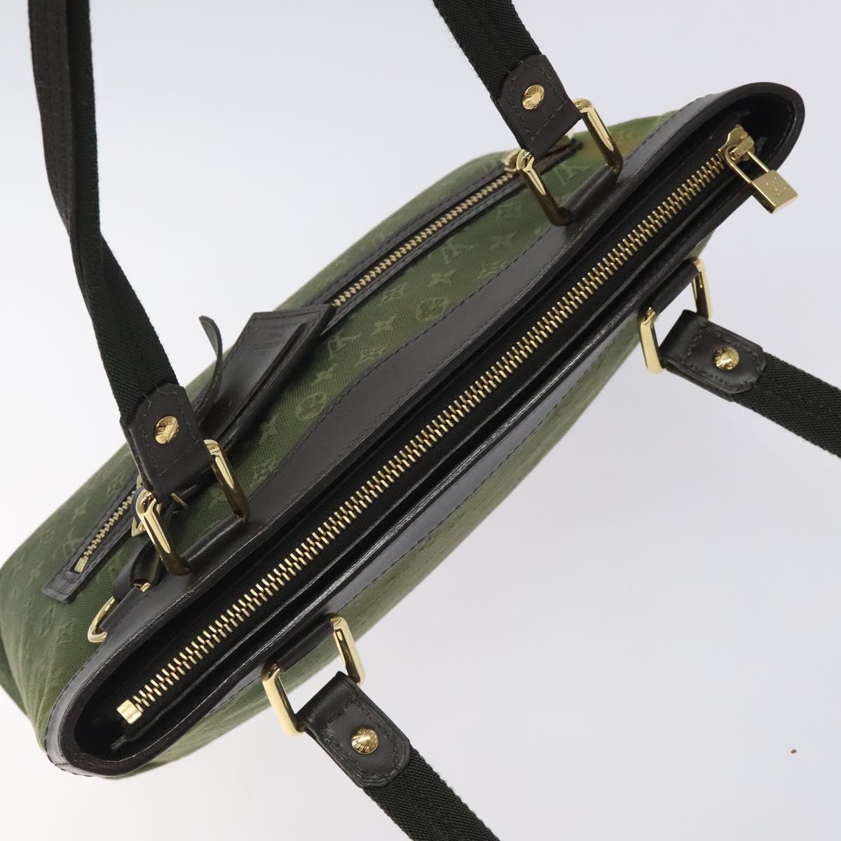 LOUIS VUITTON Monogram Mini Lucille PM Hand Bag TST Khaki M92682 LV Auth 128427