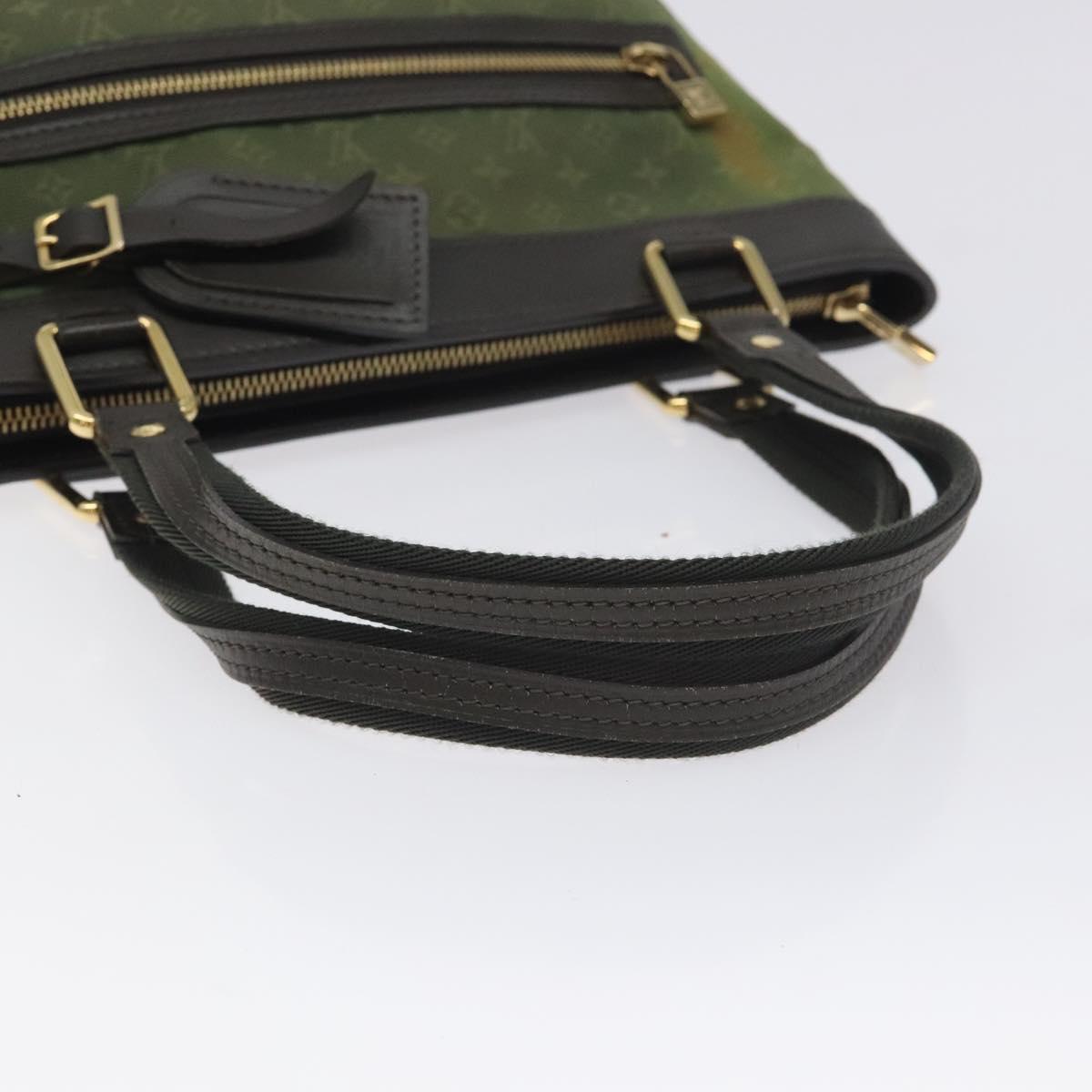 LOUIS VUITTON Monogram Mini Lucille PM Hand Bag TST Khaki M92682 LV Auth 128427