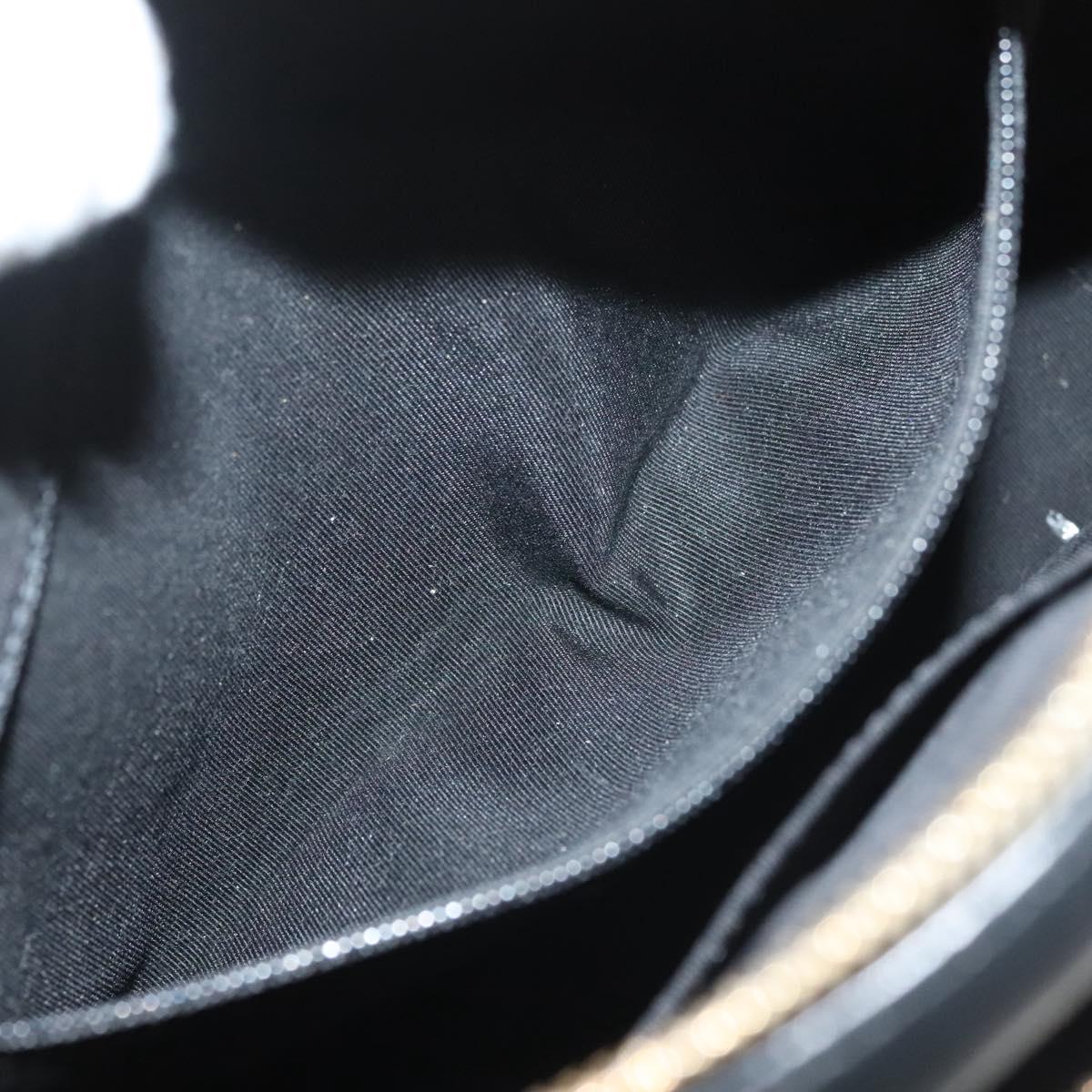 CHANEL Matelasse Chain Shoulder Bag Suede Ivory Gold CC Auth 128451