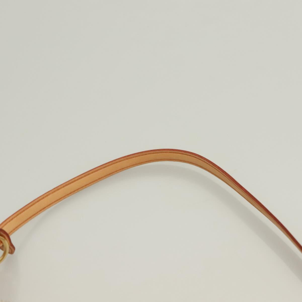 LOUIS VUITTON Damier Azur Pochette Accessoires Pouch N51986 LV Auth 128466V