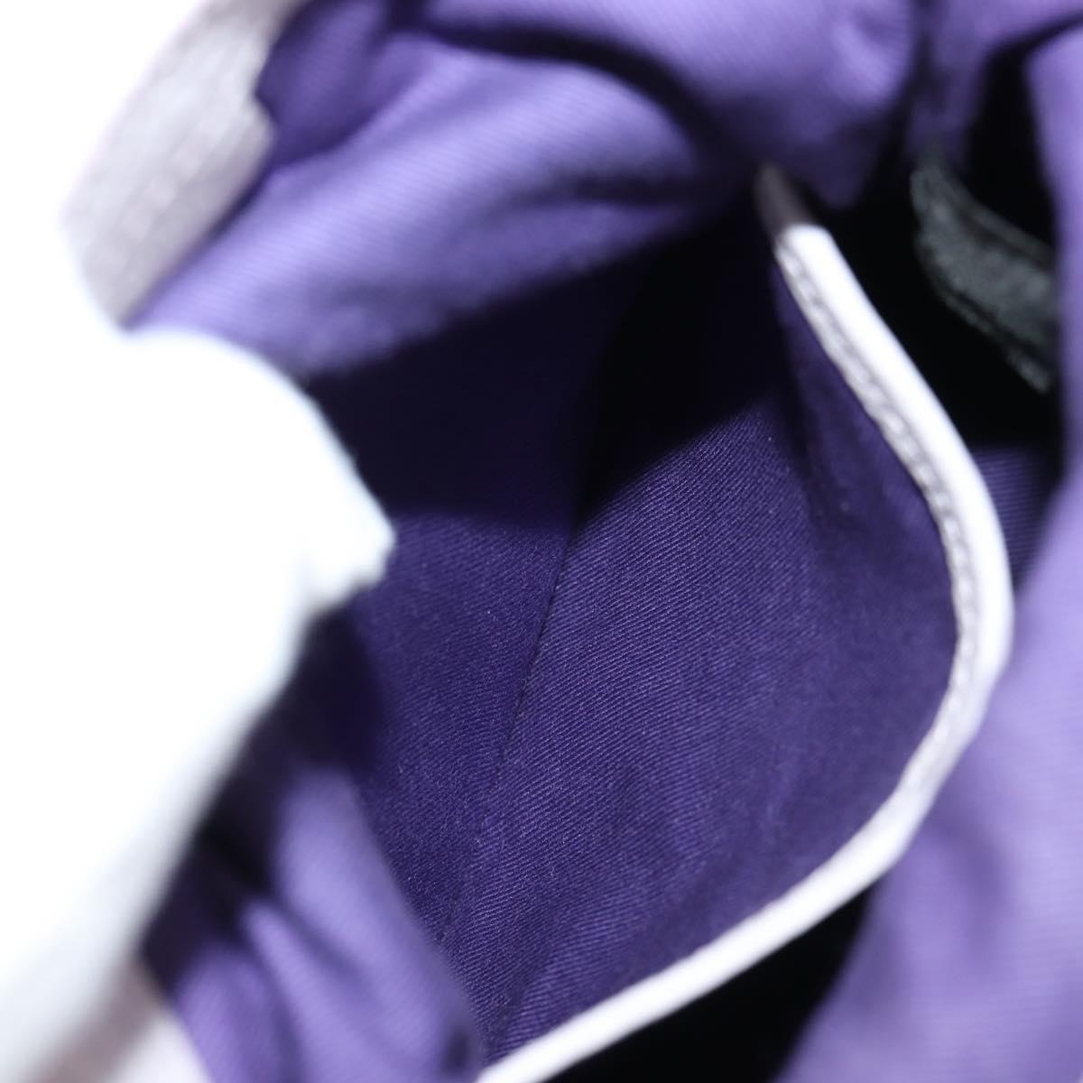 Maison Margiela Chain Shoulder Bag Leather 2way Pastel Purple Auth 128503M