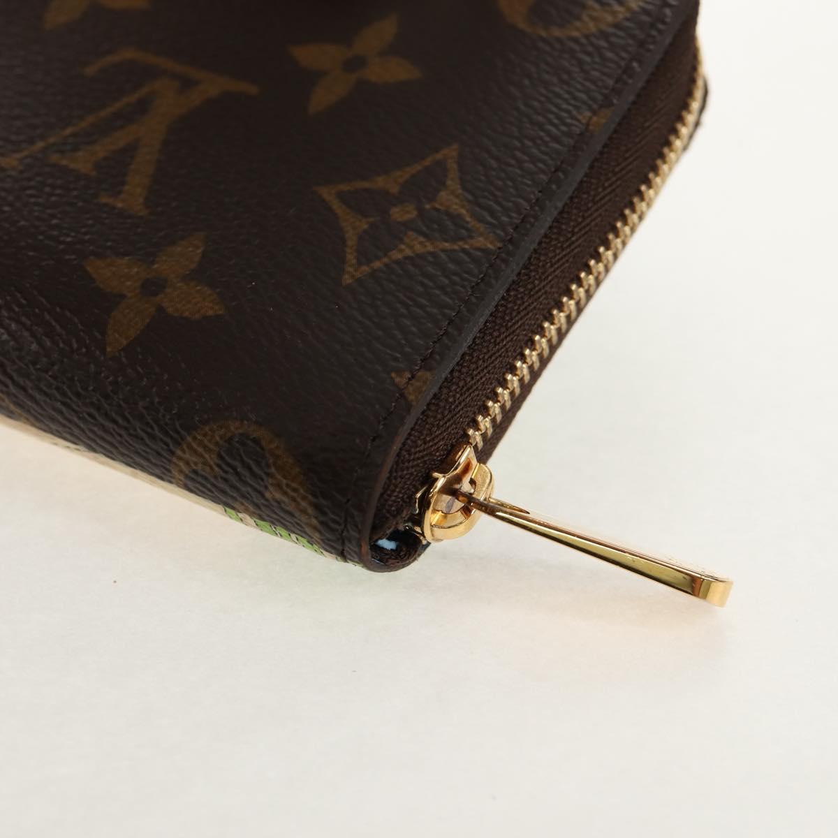 LOUIS VUITTON Monogram Vivienne Zippy Coin Purse Coin Purse M80865 Auth 128516M