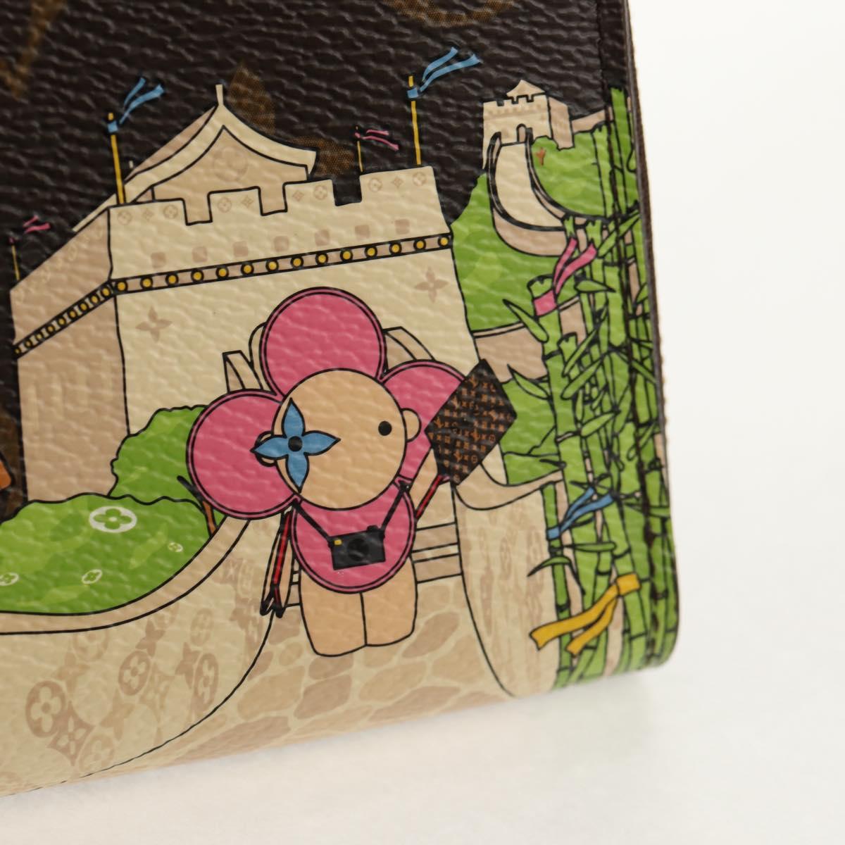 LOUIS VUITTON Monogram Vivienne Zippy Coin Purse Coin Purse M80865 Auth 128516M