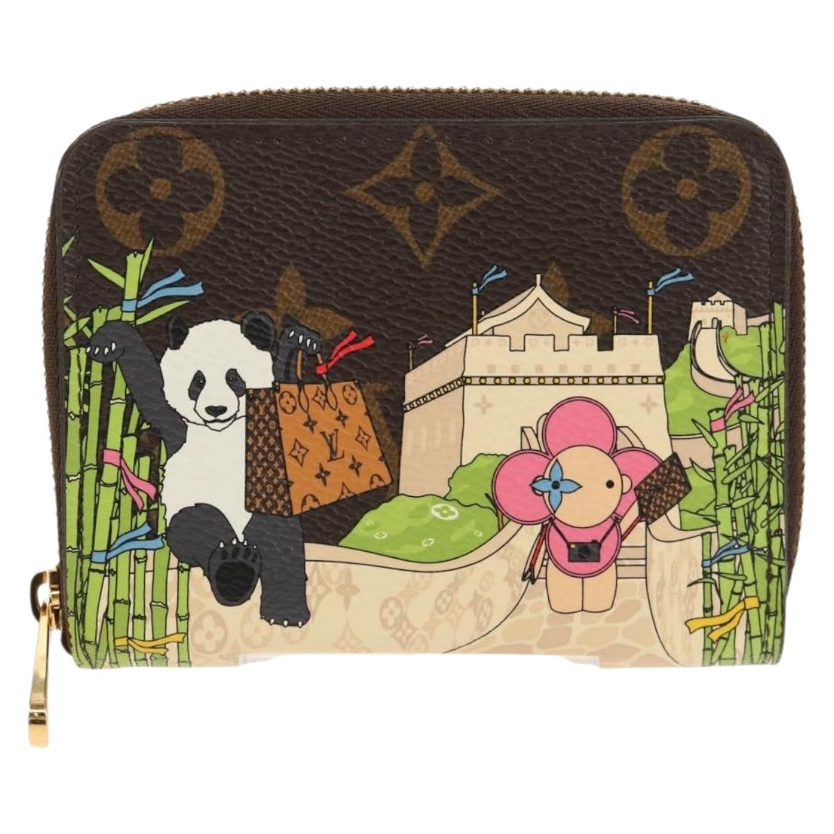 LOUIS VUITTON Monogram Vivienne Zippy Coin Purse Coin Purse M80865 Auth 128516M