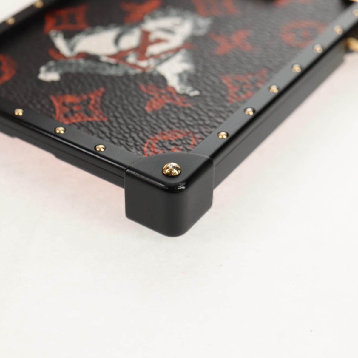 LOUIS VUITTON Catgram iPhone X iPhone XS Eye Trunk iPhone M63891 LV Auth 128518M