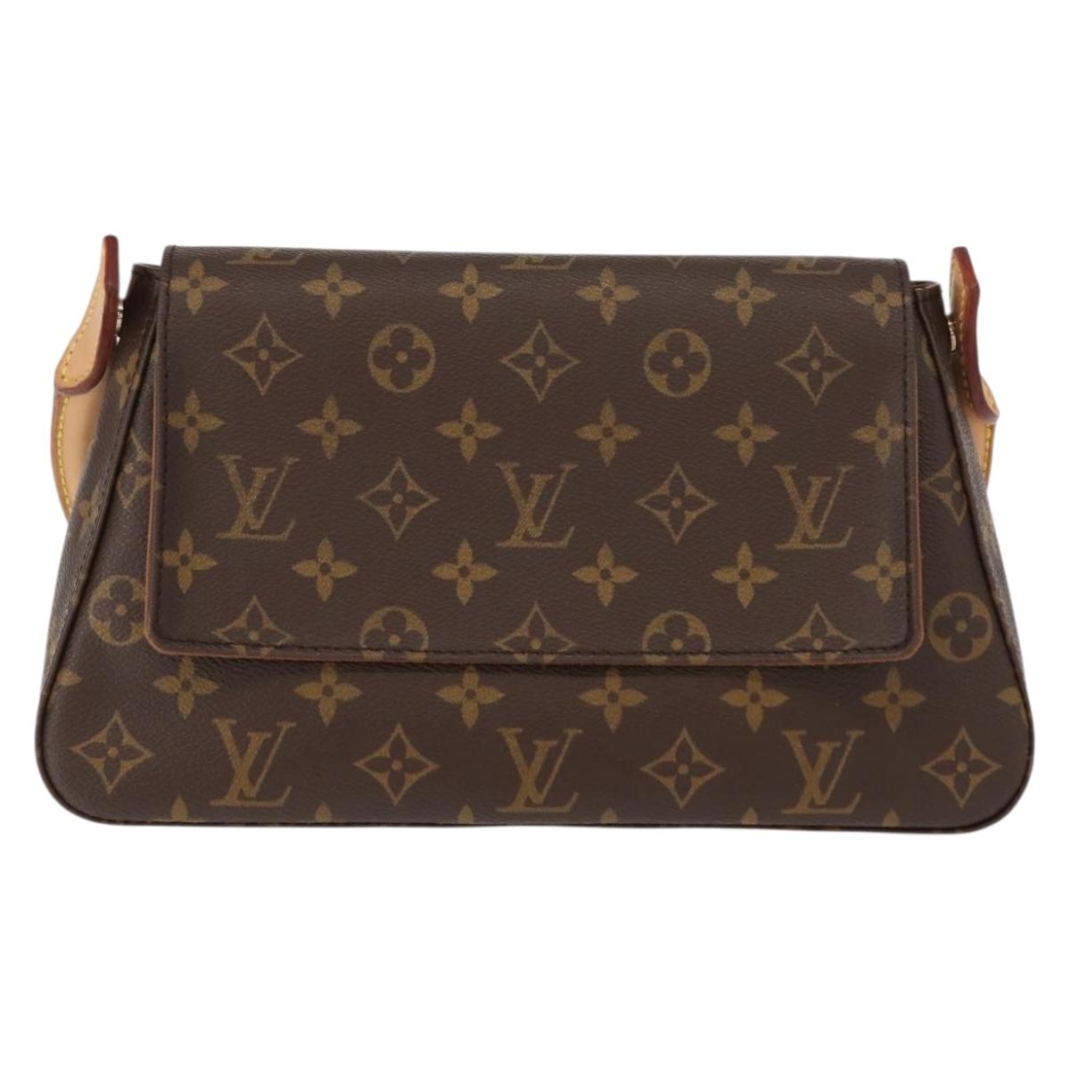 LOUIS VUITTON Monogram Mini Looping Shoulder Bag M51147 LV Auth 128524V