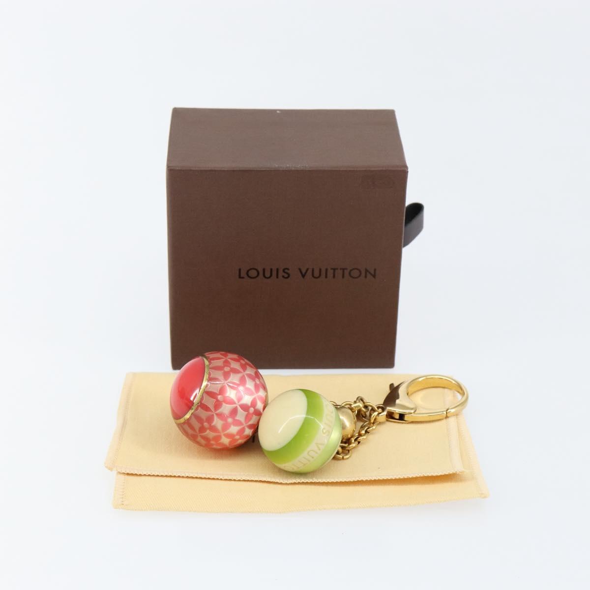 LOUIS VUITTON Bijoux Sac Mini Run Croisette Key Holder metal M95507 Auth 128534