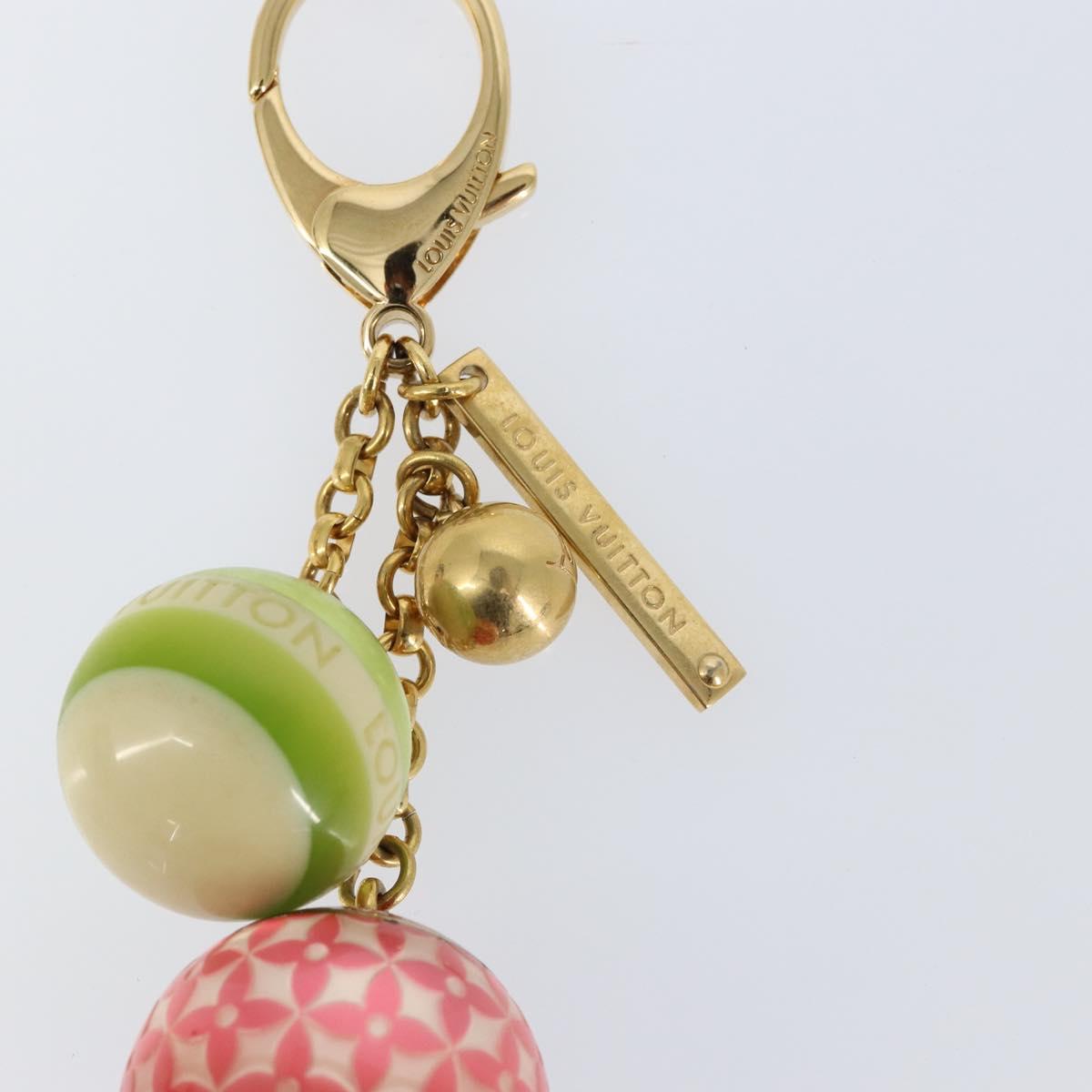 LOUIS VUITTON Bijoux Sac Mini Run Croisette Key Holder metal M95507 Auth 128534