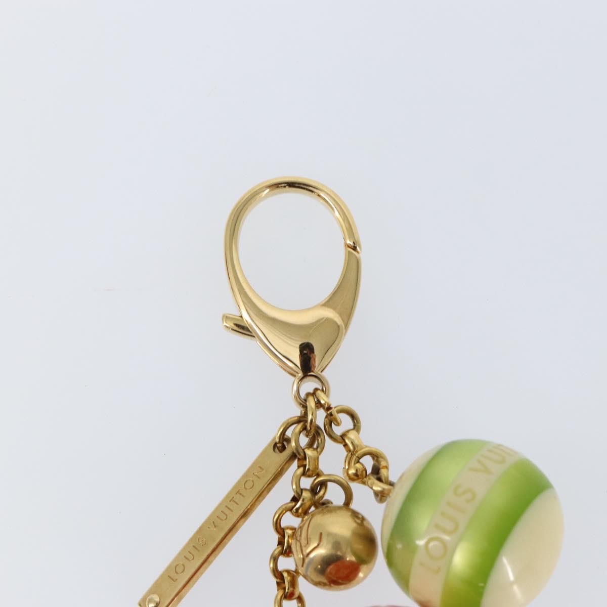 LOUIS VUITTON Bijoux Sac Mini Run Croisette Key Holder metal M95507 Auth 128534