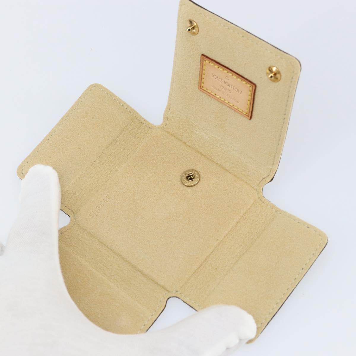 LOUIS VUITTON Monogram Jewelry case Jewelry Box LV Auth 128535