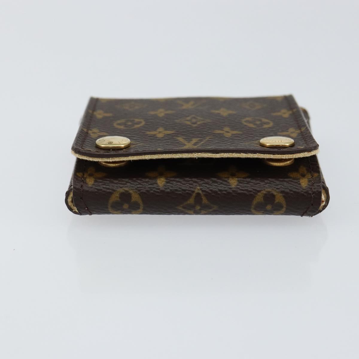 LOUIS VUITTON Monogram Jewelry case Jewelry Box LV Auth 128535