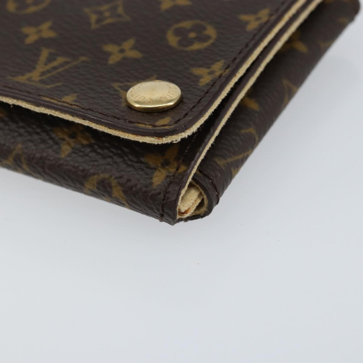 LOUIS VUITTON Monogram Jewelry case Jewelry Box LV Auth 128535
