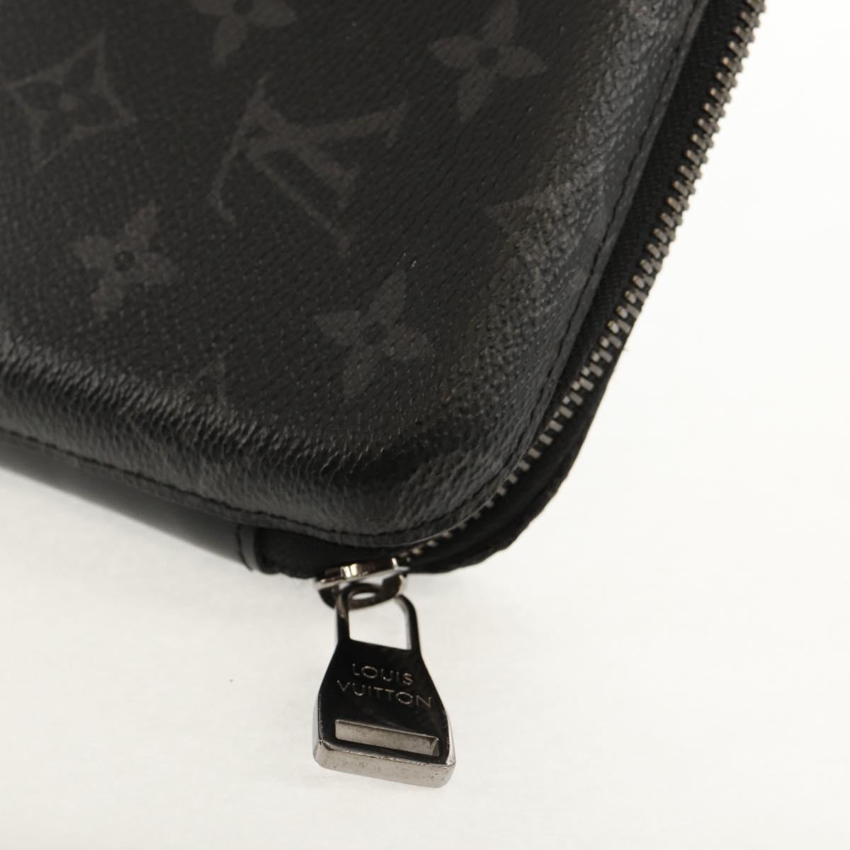 LOUIS VUITTON Monogram Eclipse iPad cover box iPad Case M61870 LV Auth 128544M