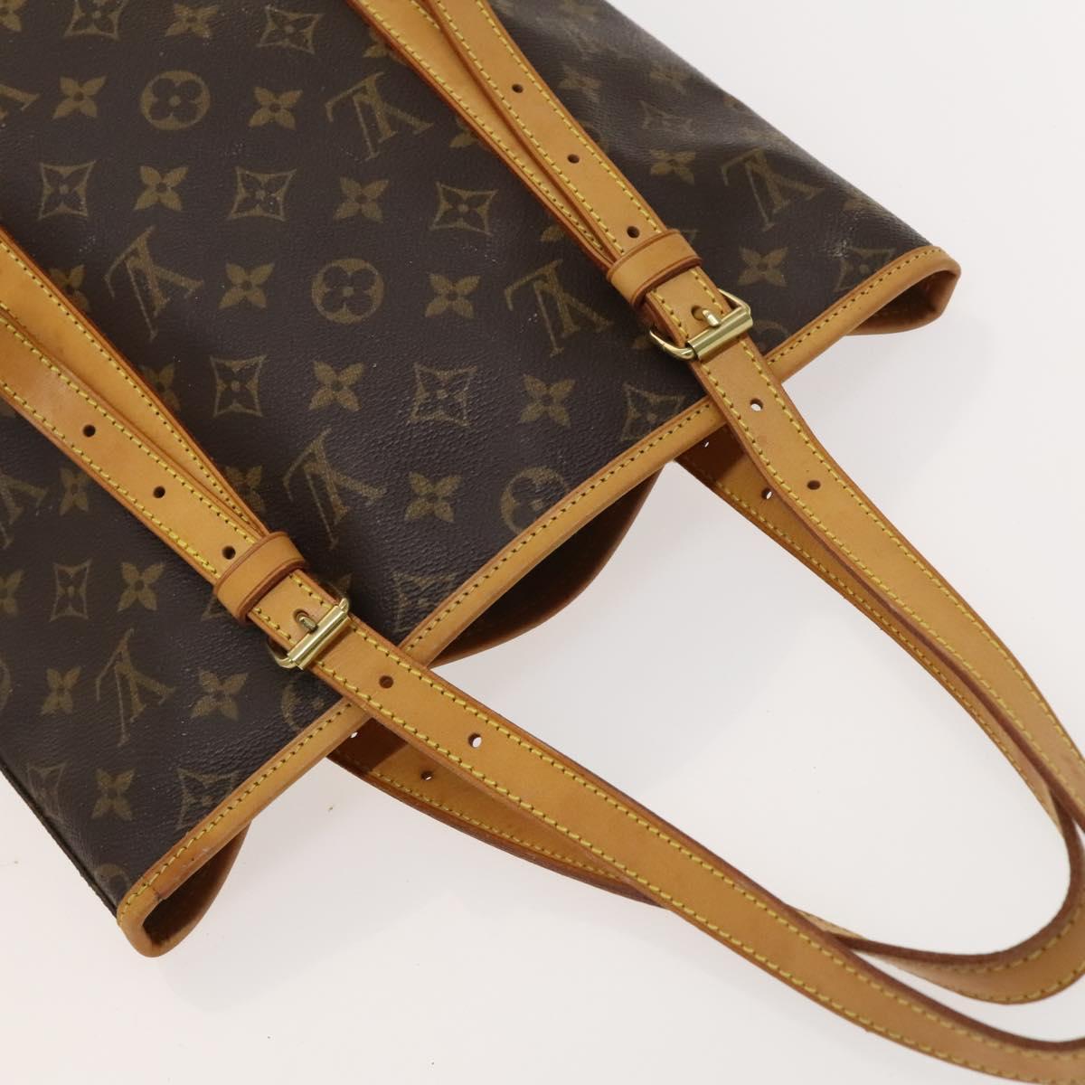 LOUIS VUITTON Monogram Bucket GM Shoulder Bag M42236 LV Auth 128565
