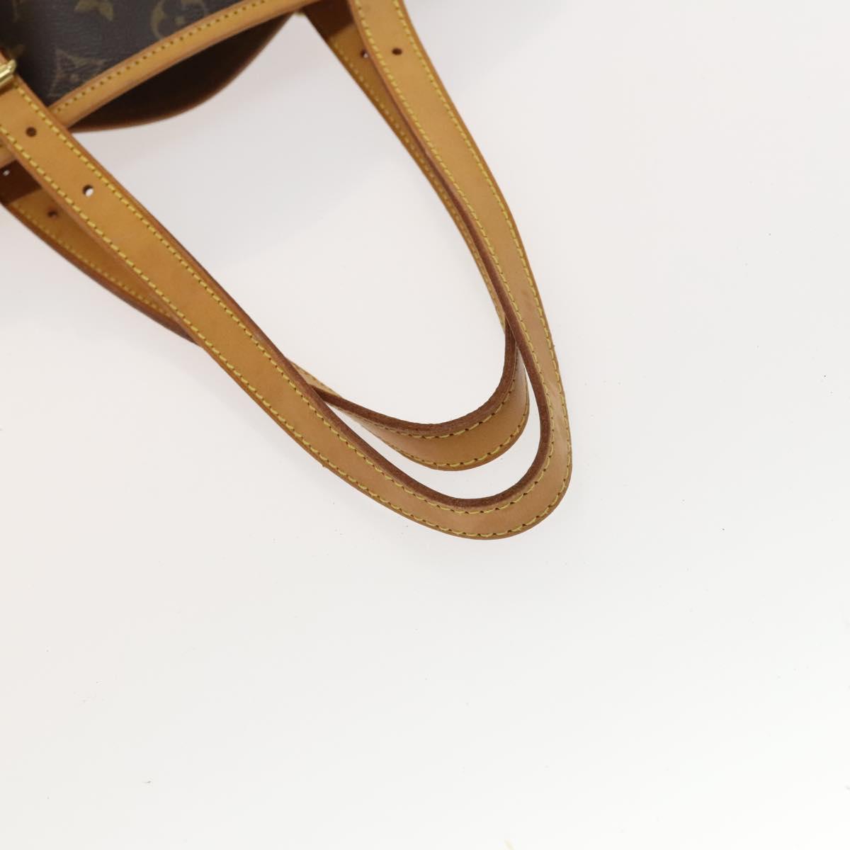 LOUIS VUITTON Monogram Bucket GM Shoulder Bag M42236 LV Auth 128565