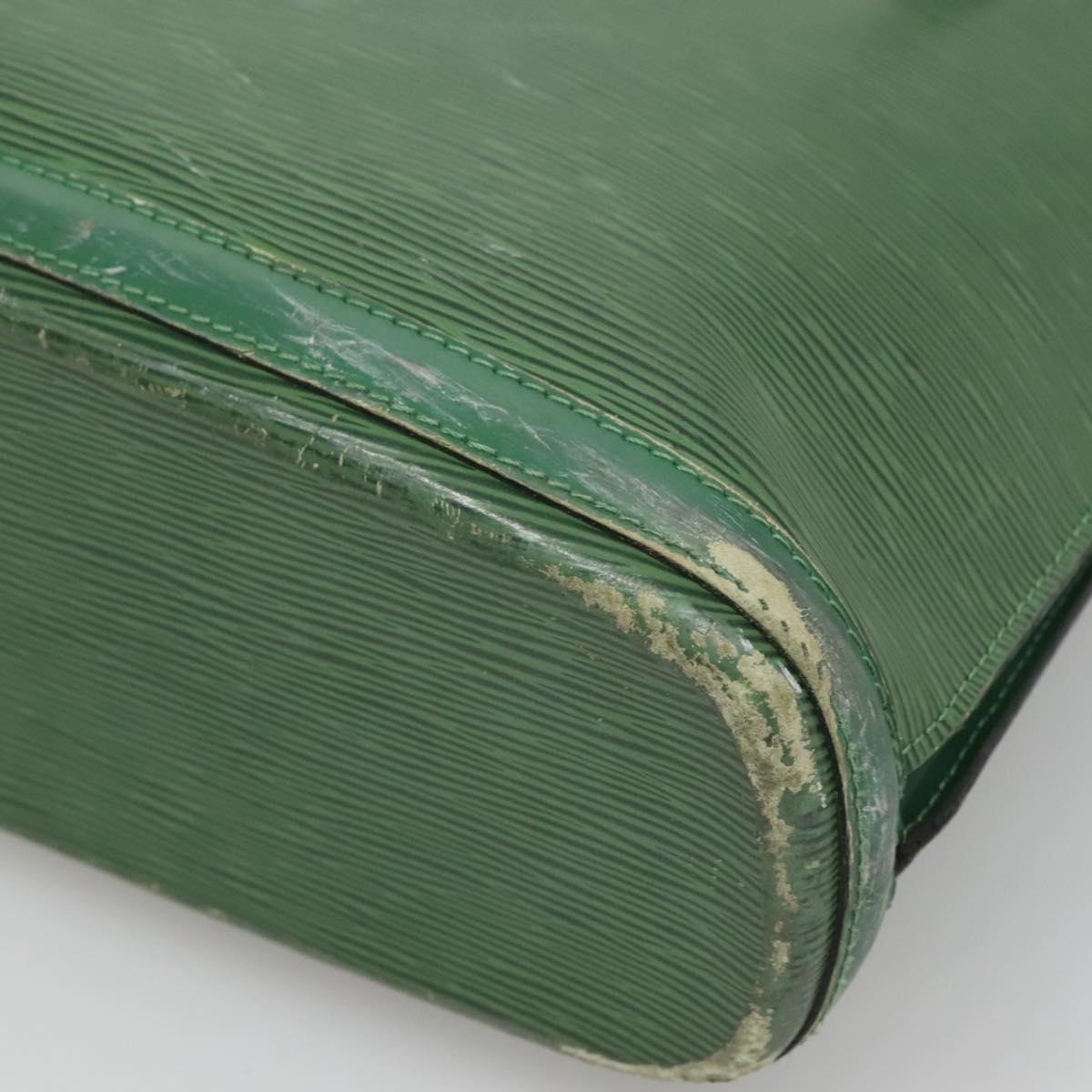 LOUIS VUITTON Epi Lussac Shoulder Bag Green M52284 LV Auth 128573